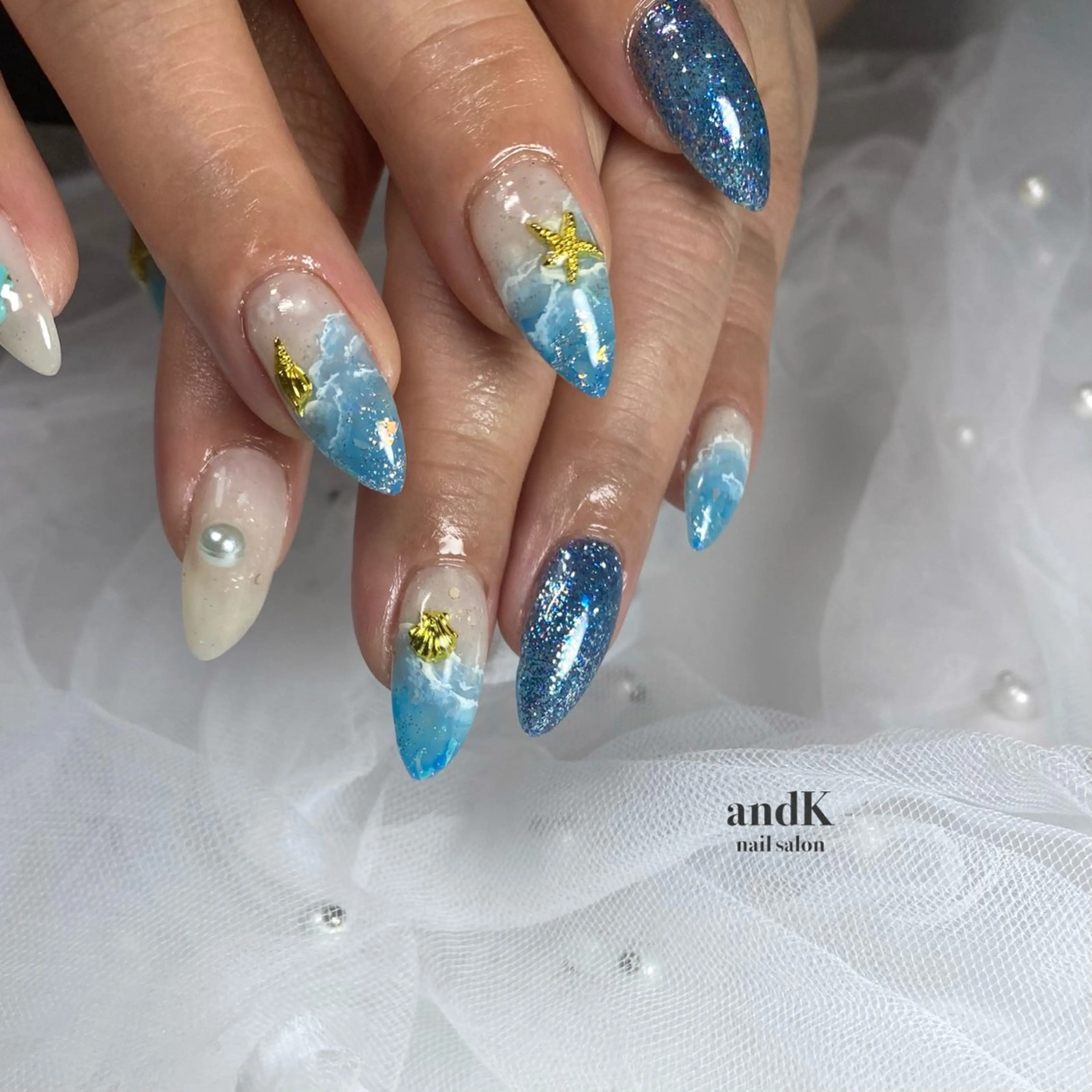 ネイル 持ち込み ハンドネイル andK nail salonのネイルデザイン