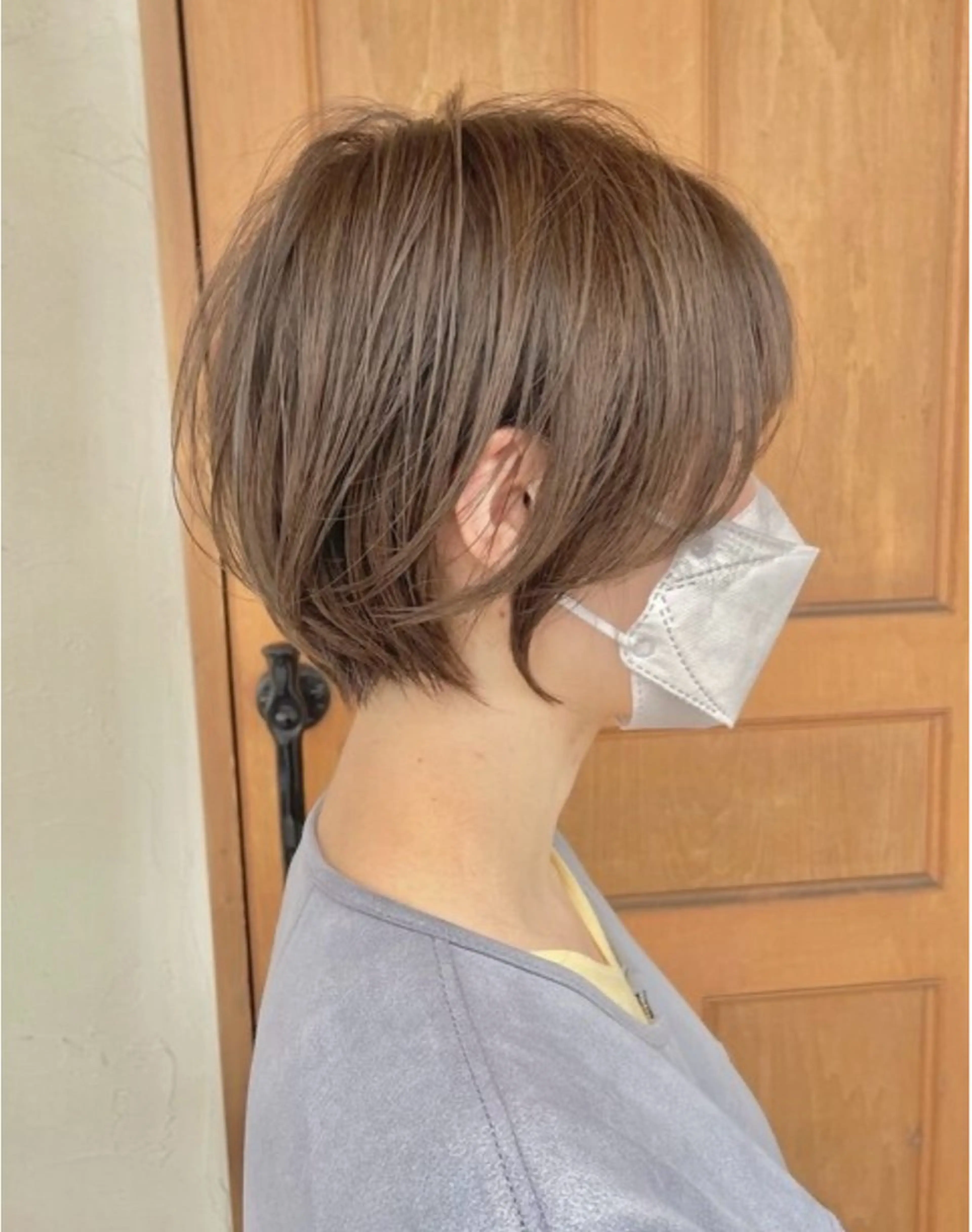 ワンカラー(ショート)メンズありの写真