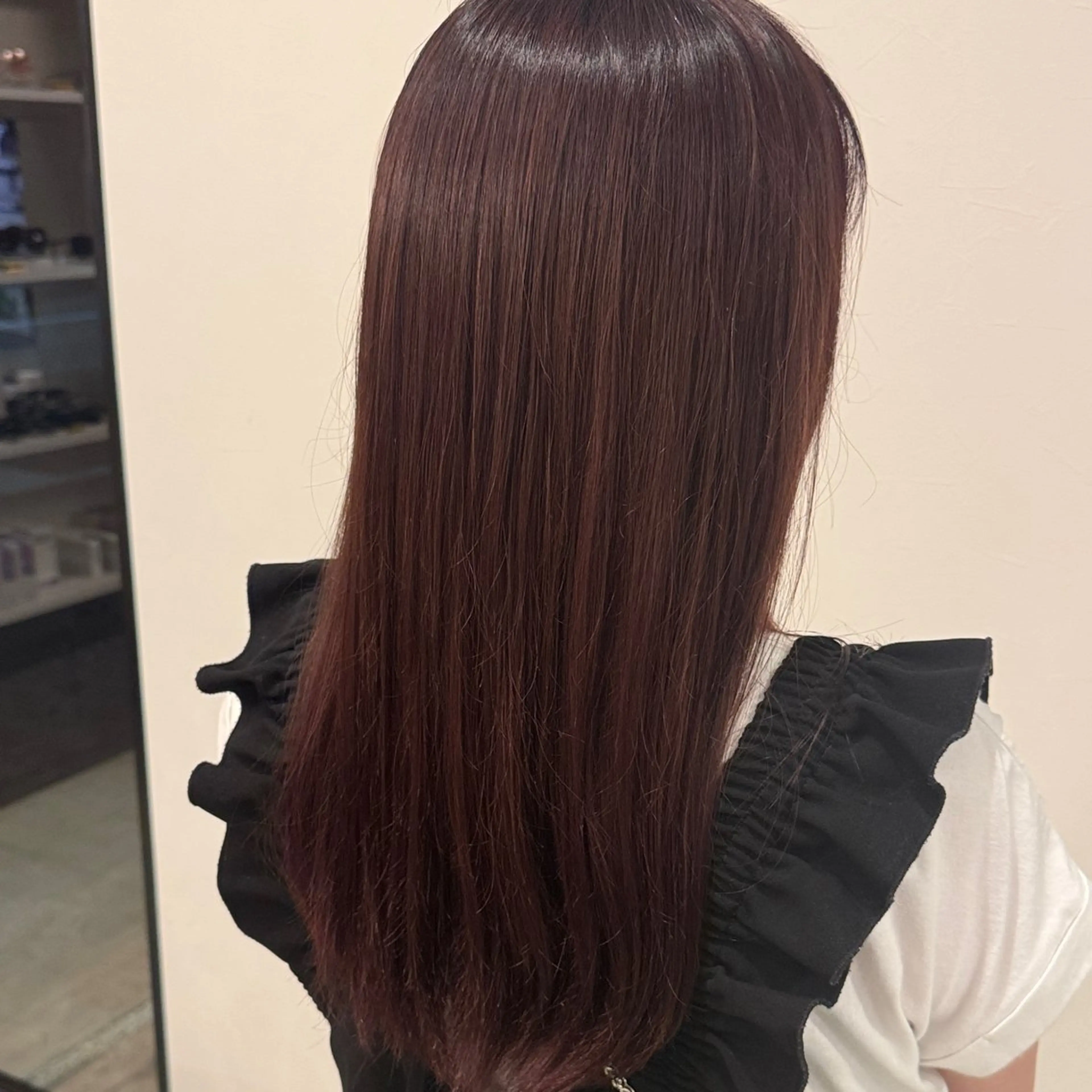 カラー 北岡 優々のヘアスタイル