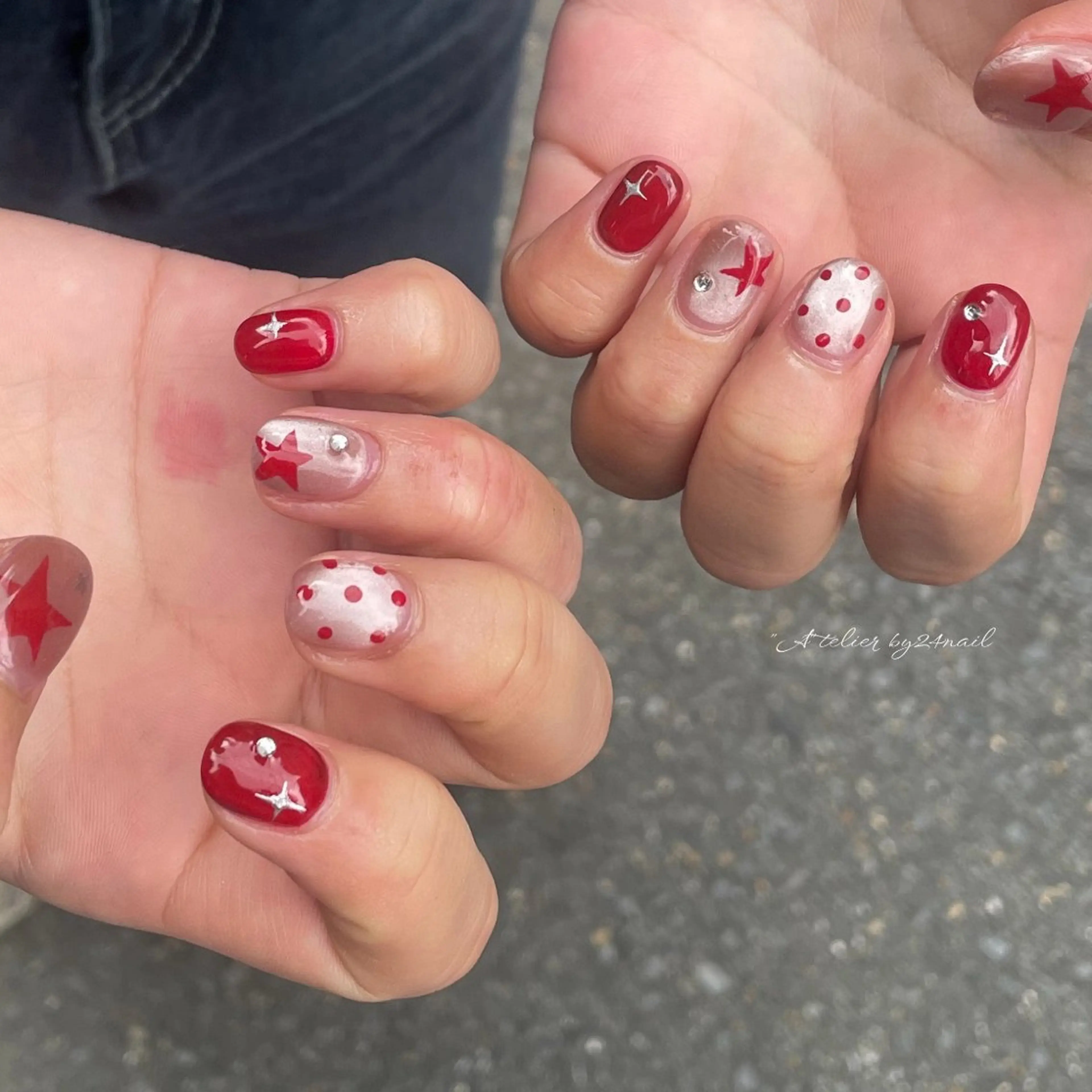 ネイル ハンドネイル Atelier by 24nail/Ayaのネイルデザイン