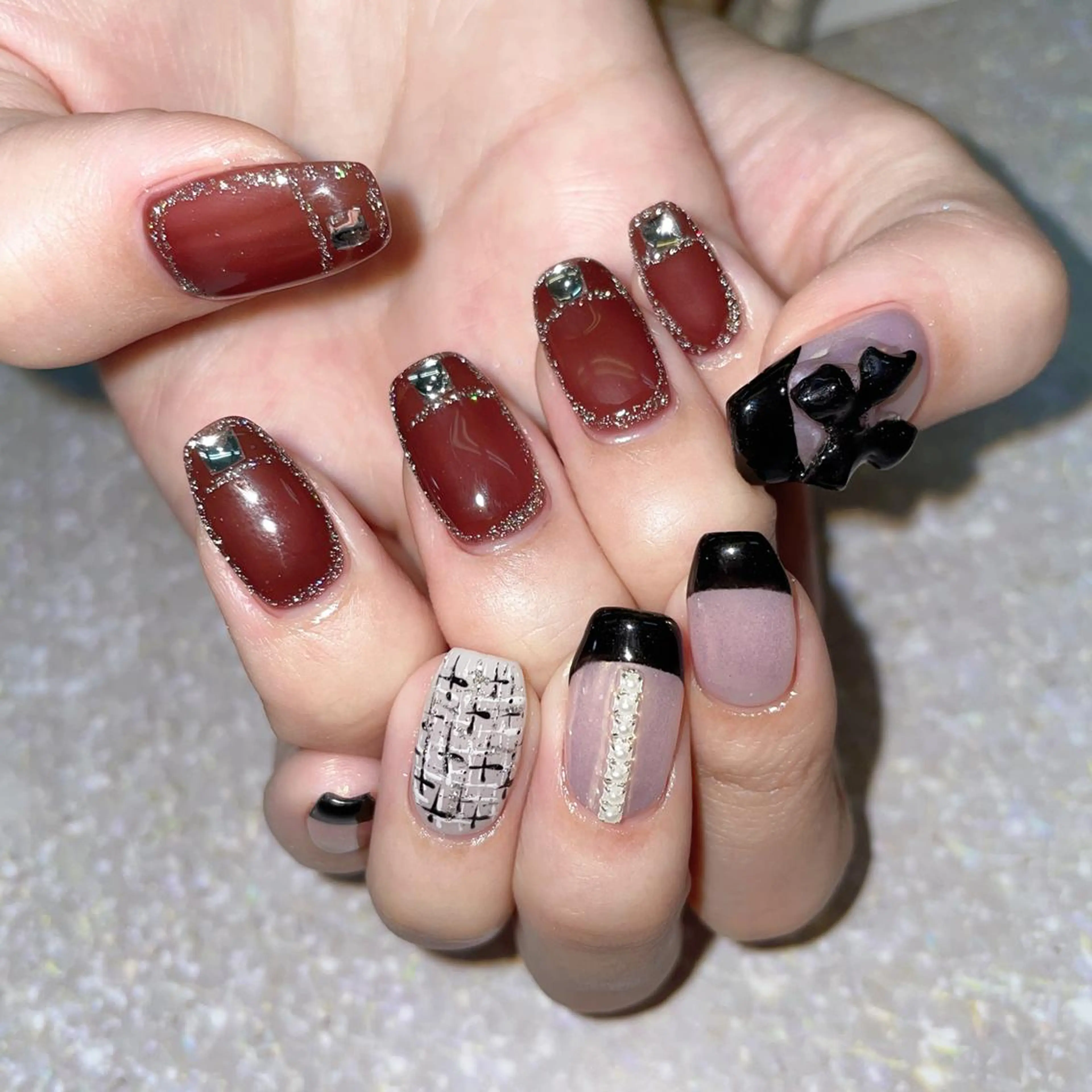 ネイル 💅ネイルサロン ブラン🌈かすみのネイルデザイン