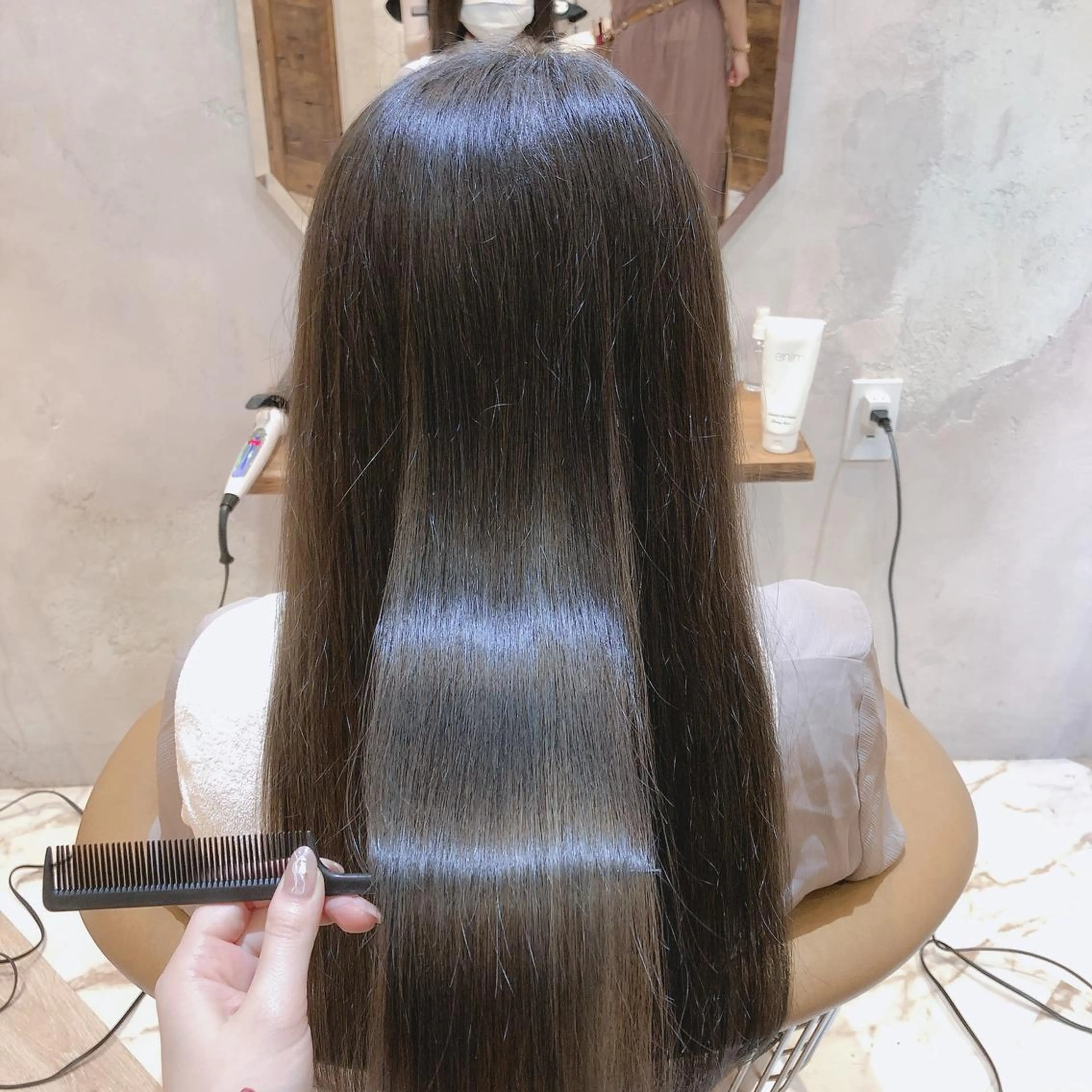 ミディアム ハイライト トリートメント 代表山口ひな 髪質改善のプロのヘアスタイル