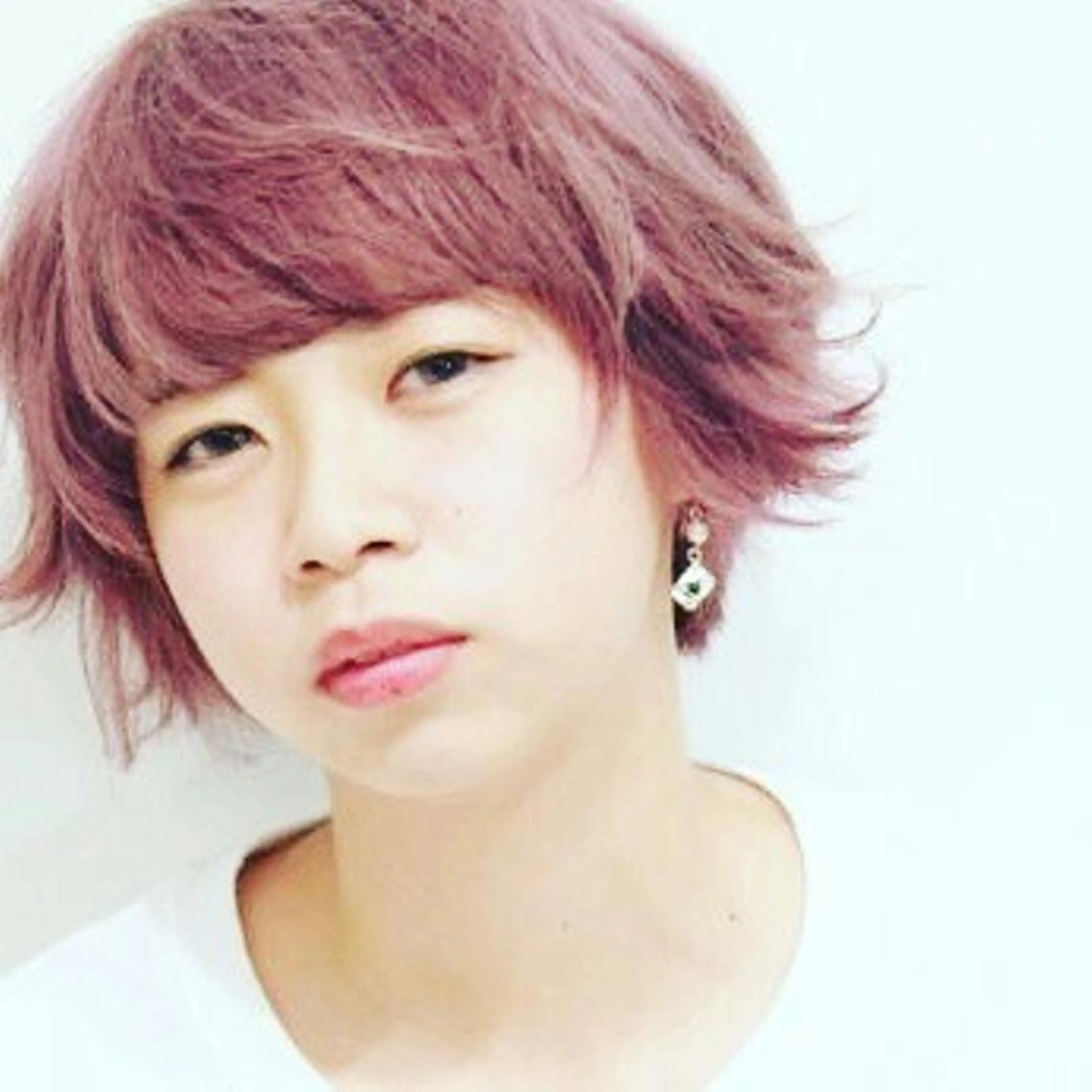 ショート アッシュ ボブ ショートヘア 杉若 利彦のヘアスタイル