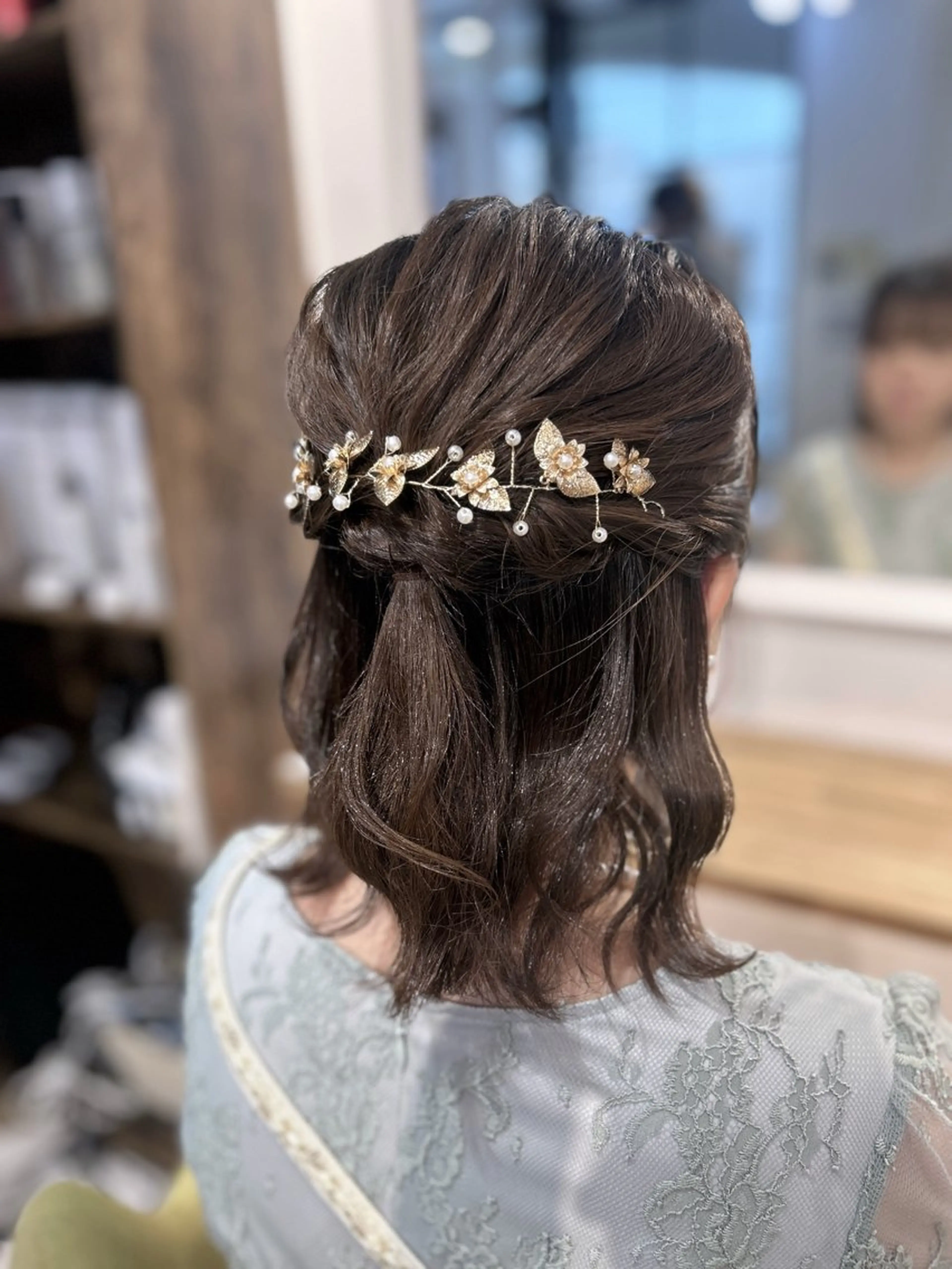 ヘアアレンジ ヘアセット 田中 萌心のヘアスタイル