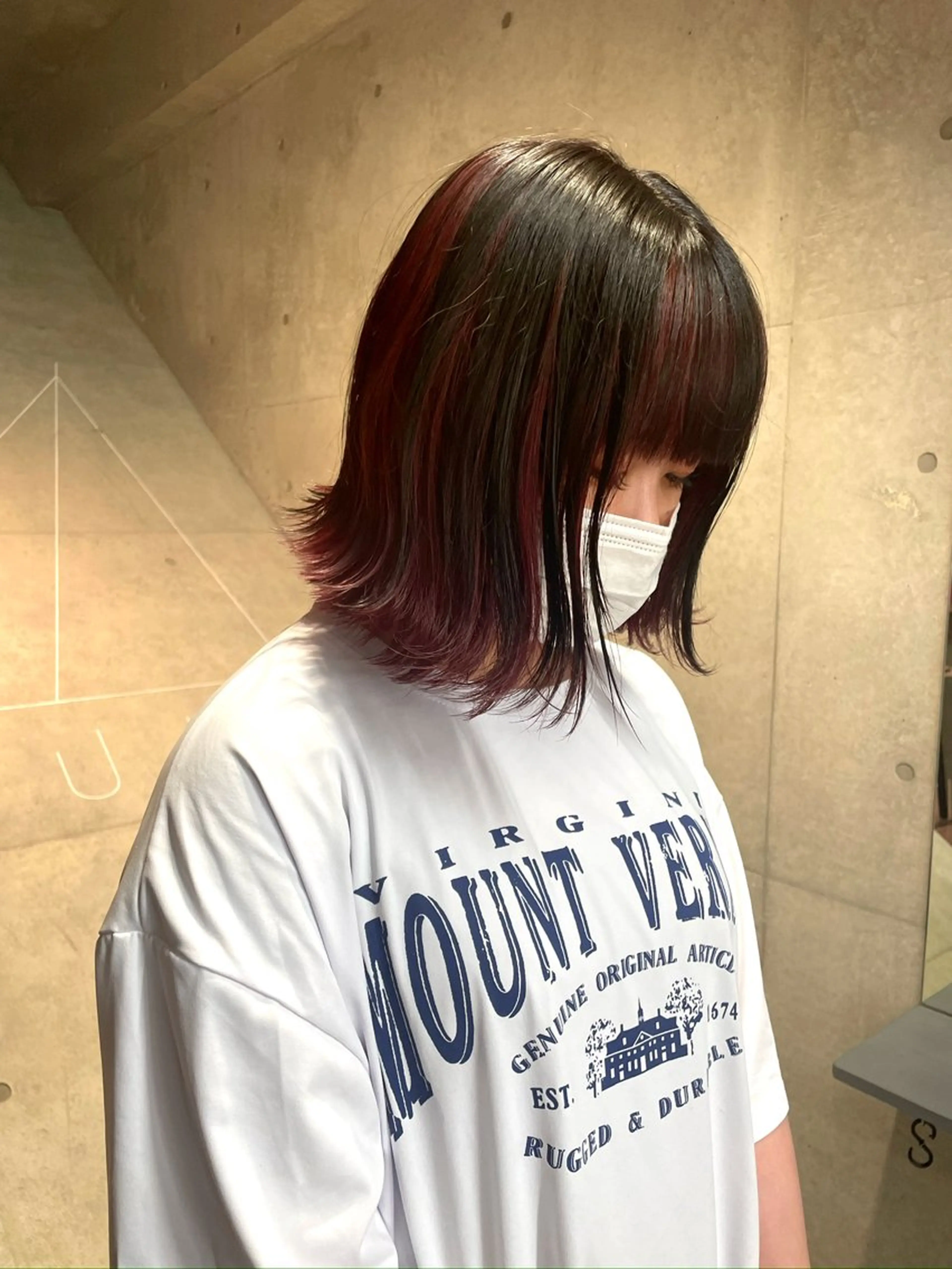 ミディアム カラー ヘアカラー トリートメント Wehlen所属・透明感カラー🌟 keisukeのヘアスタイル