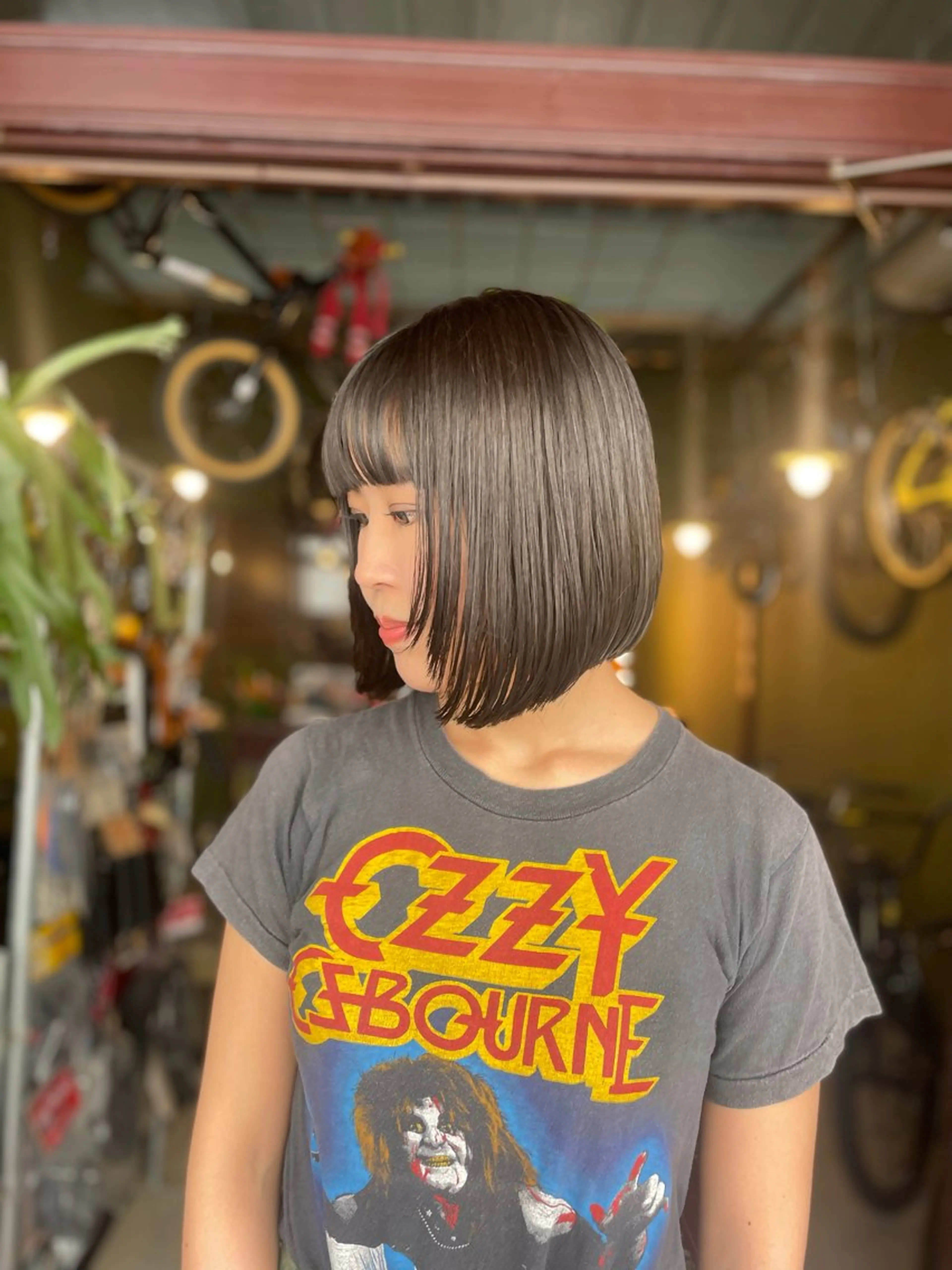 ミディアム カラー カット ヘアカラー トリートメント PATH-hair. store/MAIのヘアスタイル