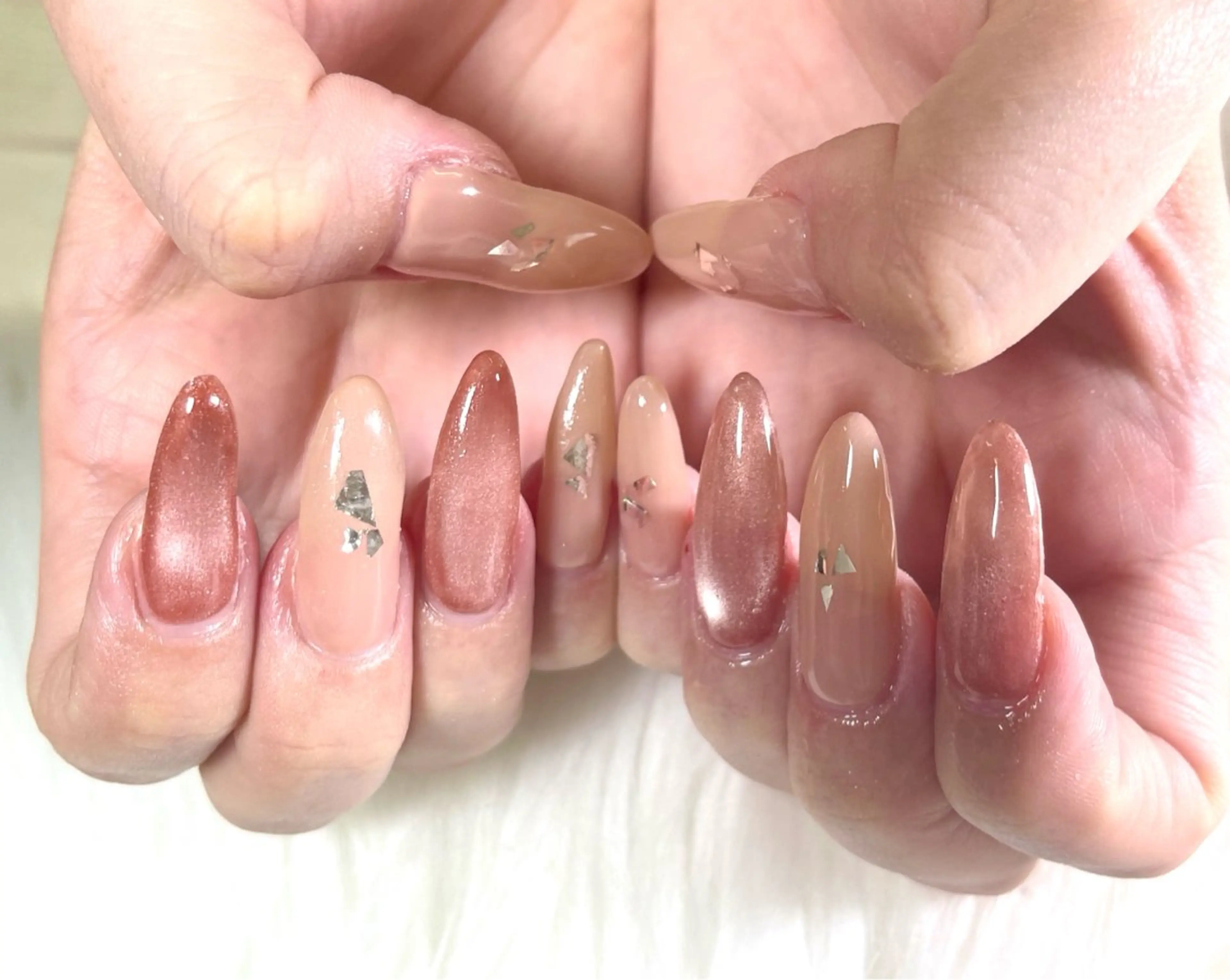 ネイル マグネットネイル ネイルチップ クレア南浦和所属・田中 みなみのマツエク・マツパデザイン