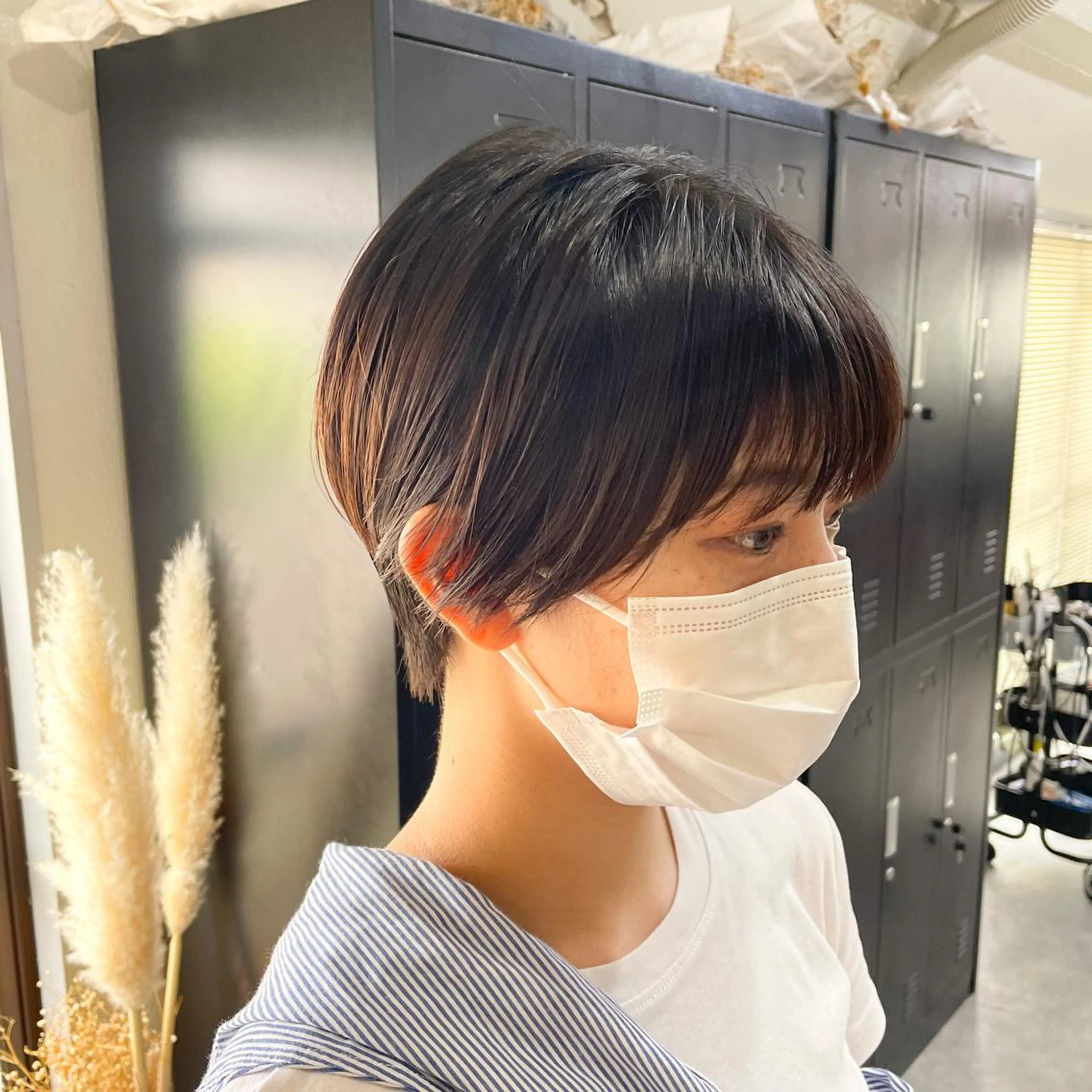 ショート カラー パーマ ヘアアレンジ メンズ キッズ ネイル マツエク・マツパ 切りっぱなしボブ メンズバレイヤージュ メンズハイライト メンズハイトーン メンズインナーカラー GO TODAY SHAiRE SALON所属・大人スタイル 太田のヘアスタイル