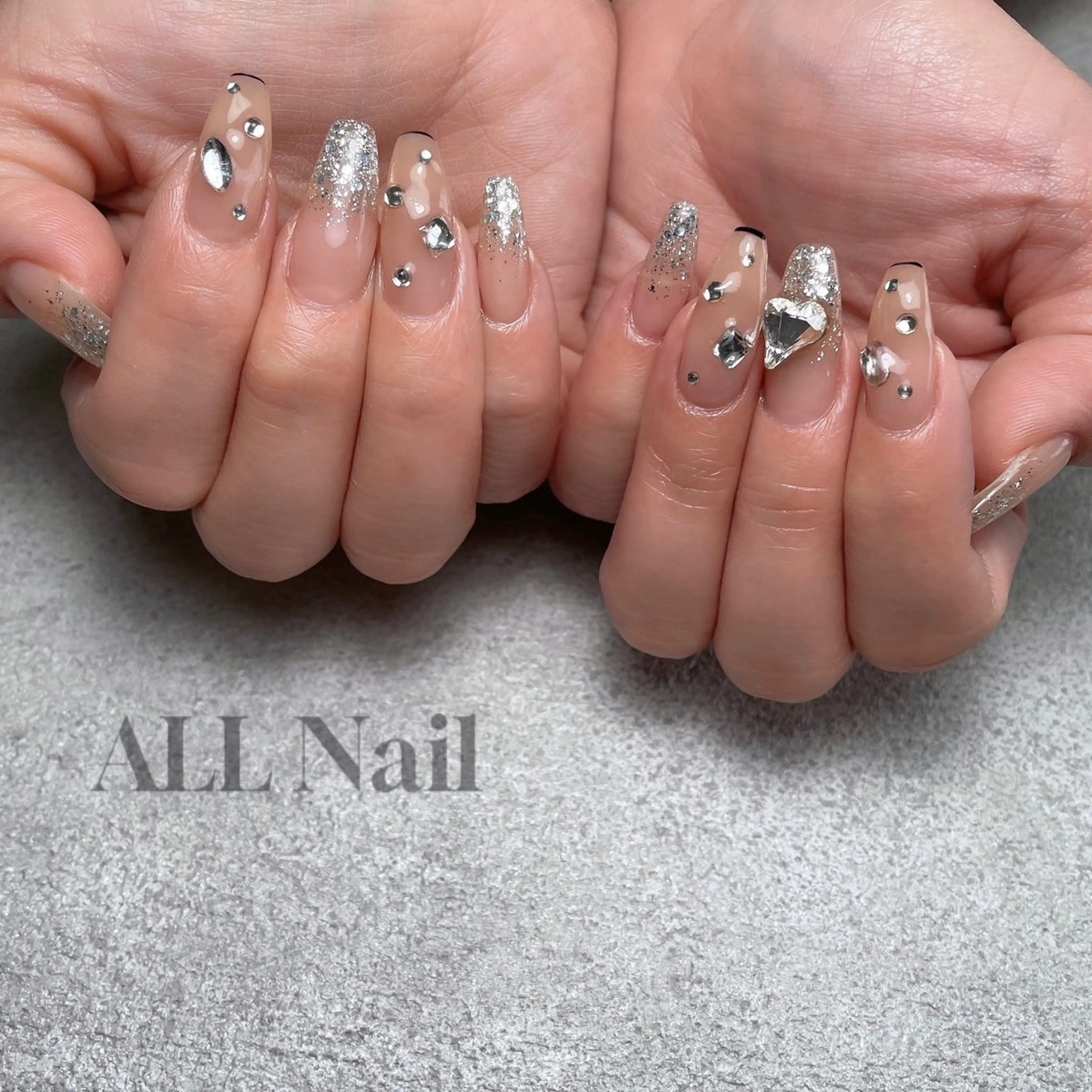 ネイル ラメ(グリッター) ラメグラデーション ALL Nail &whiteningのその他イメージ