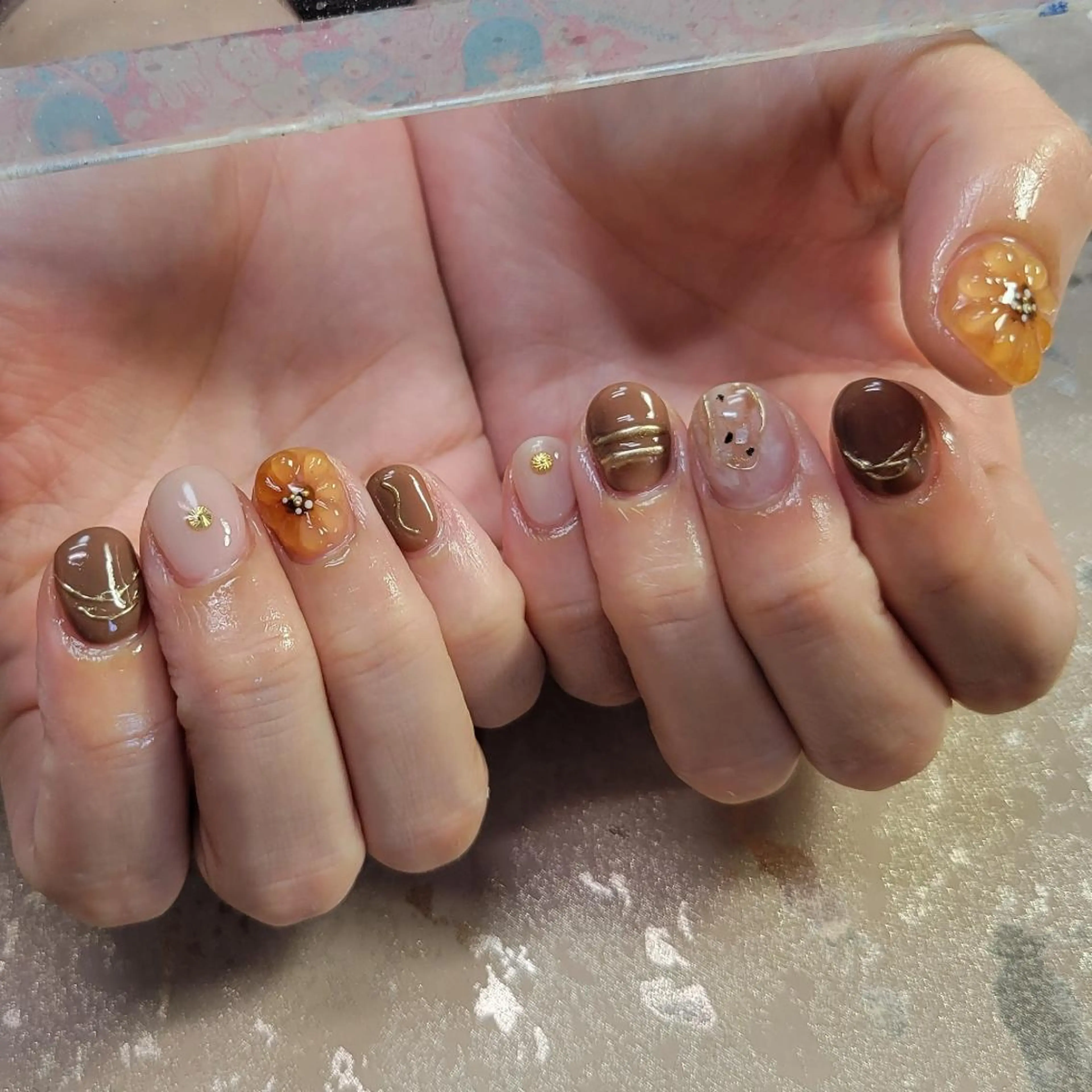 ネイル ハンドネイル ネイルサロンほっこり kanaのネイルデザイン