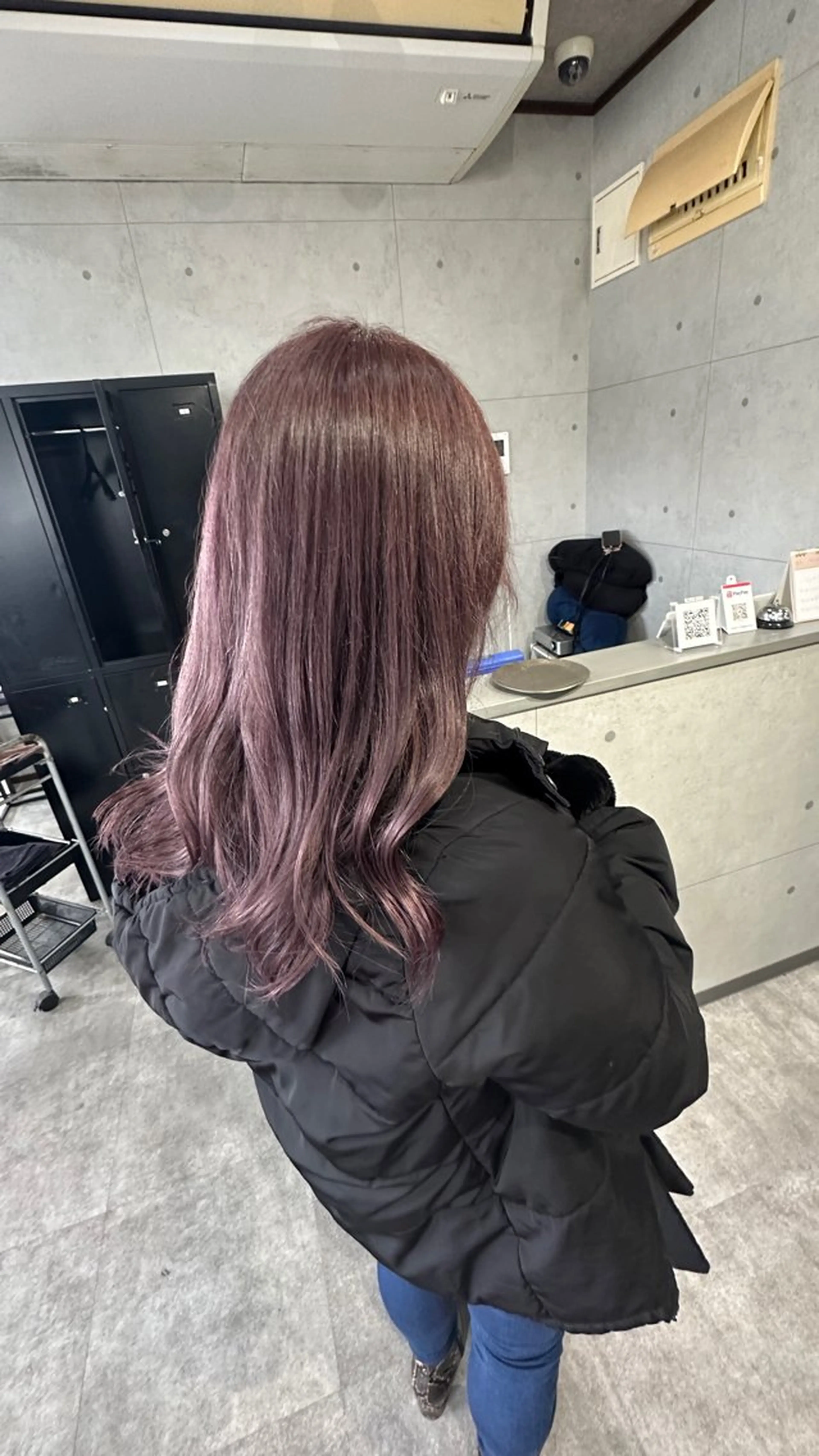 ロング 外国人風カラー ハイライト レイヤーカット ロング REVE所属・馬場  麻応のヘアスタイル