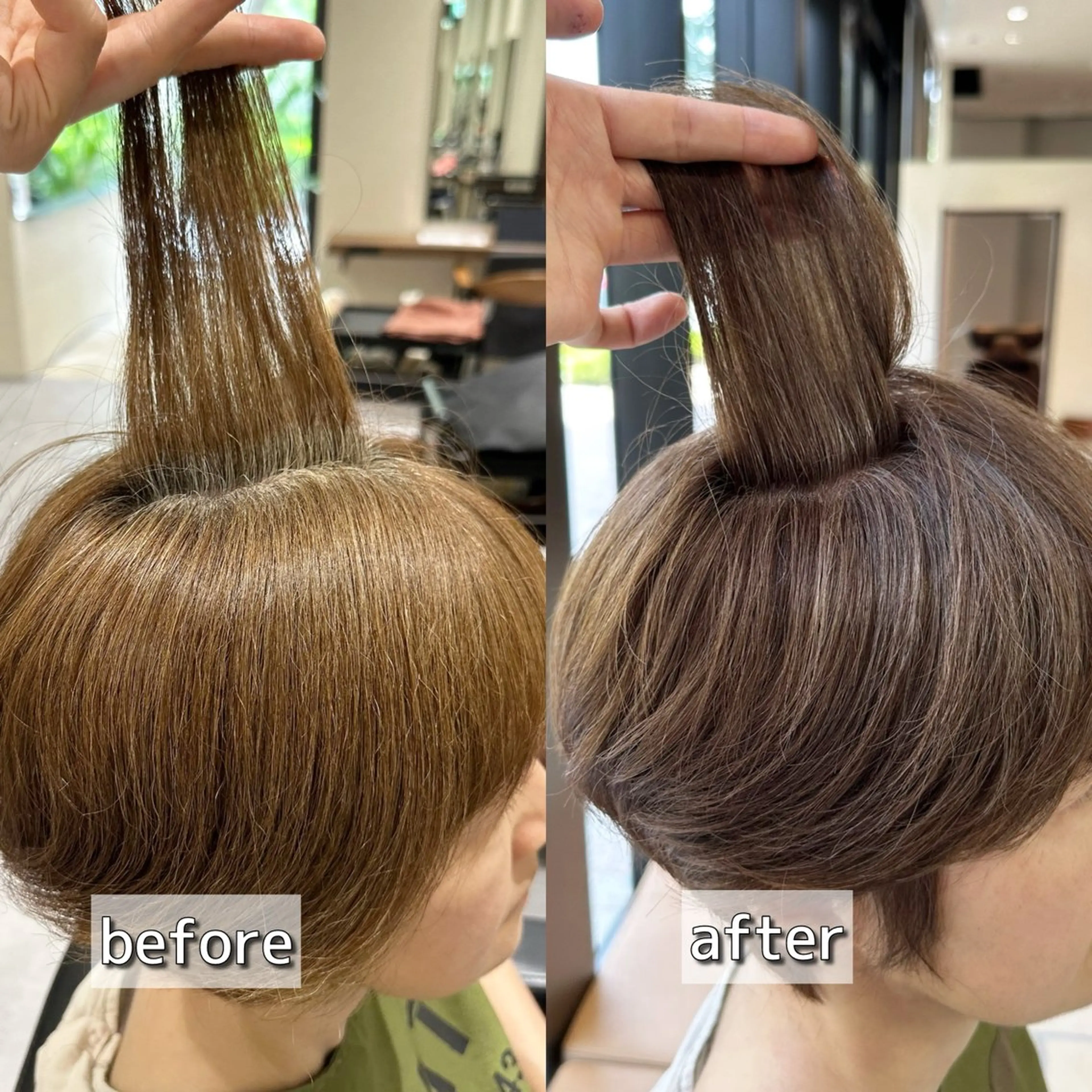 ショート ヘアカラー GIEN 西宮ガーデンズプラス所属・中尾 碧斗のヘアスタイル