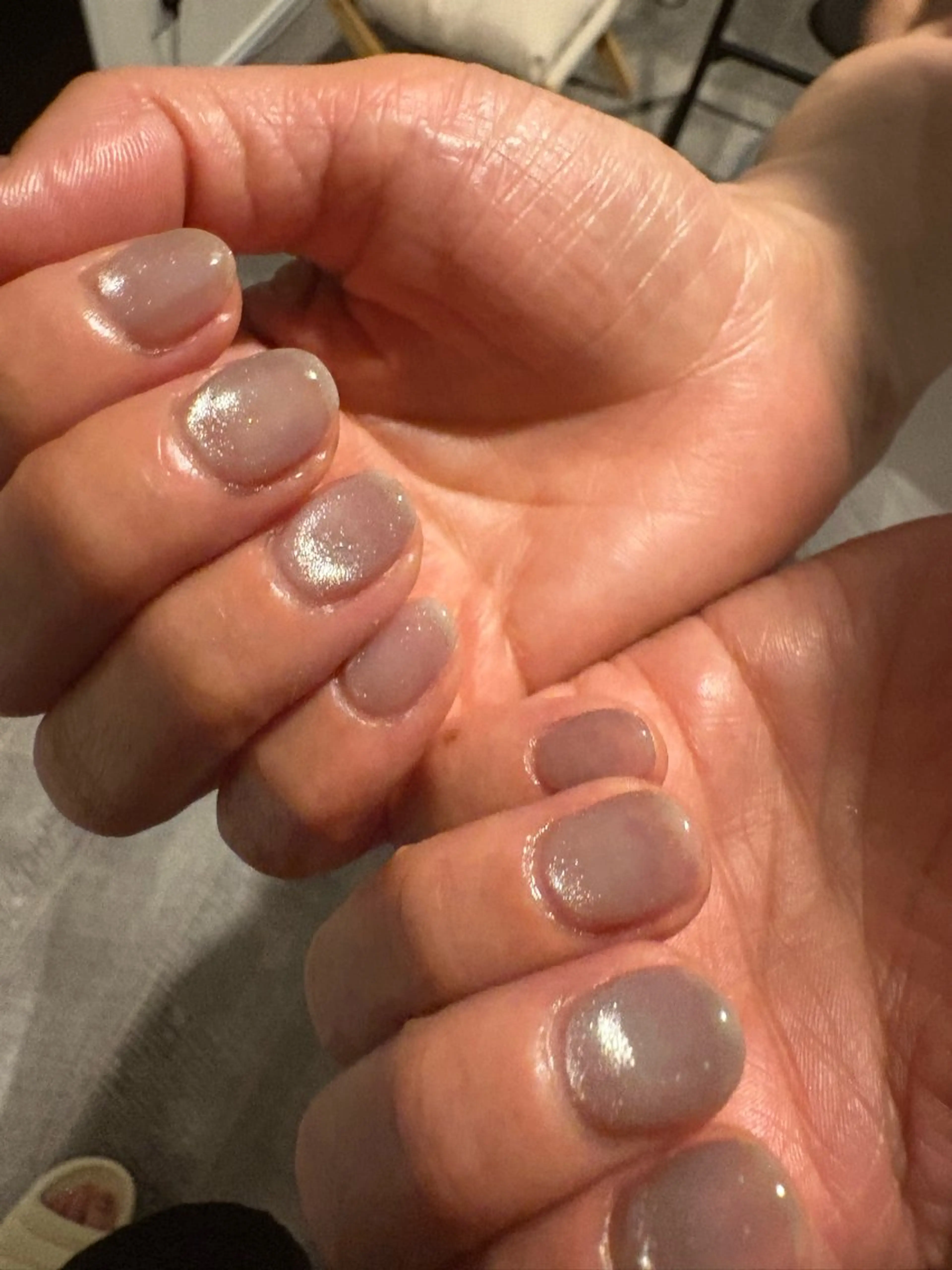ワンカラーネイル【オフ込み、カラー2色まで】の写真