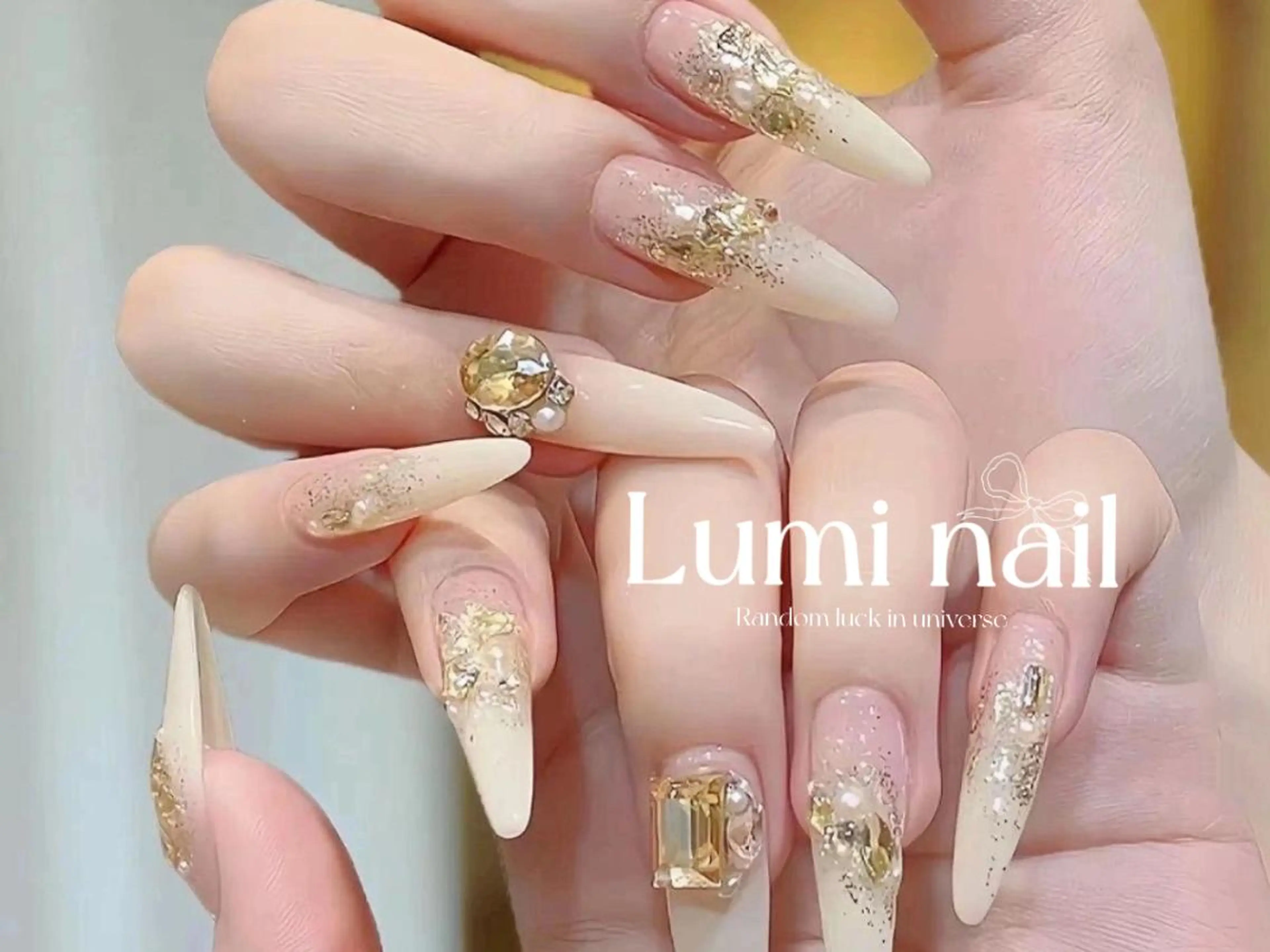 ネイル ツイードネイル 冬ネイル クリスマス 神崎 理沙のネイルデザイン