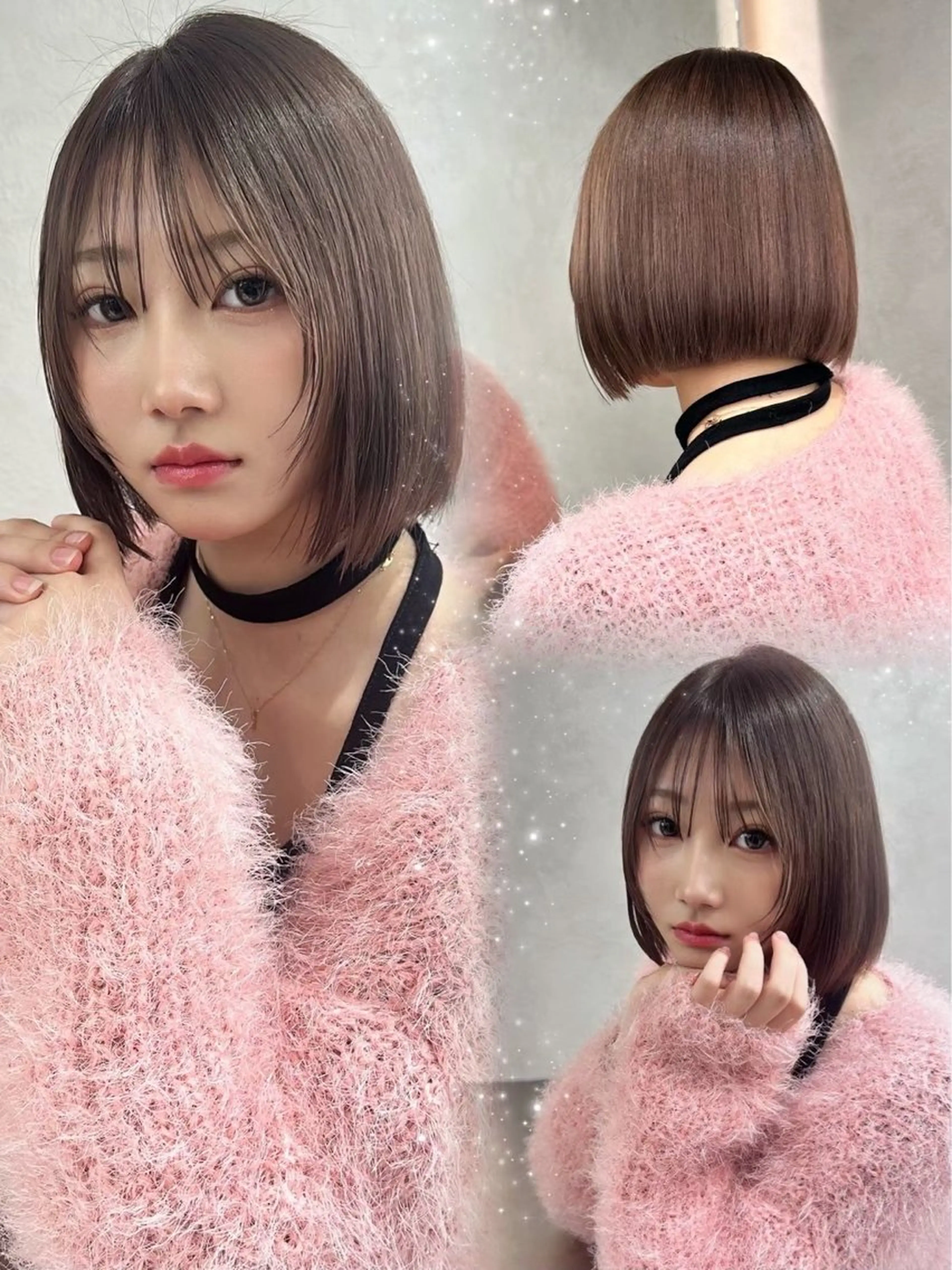 ショート ひな🫧ボブ ×艶髪🫧のヘアスタイル