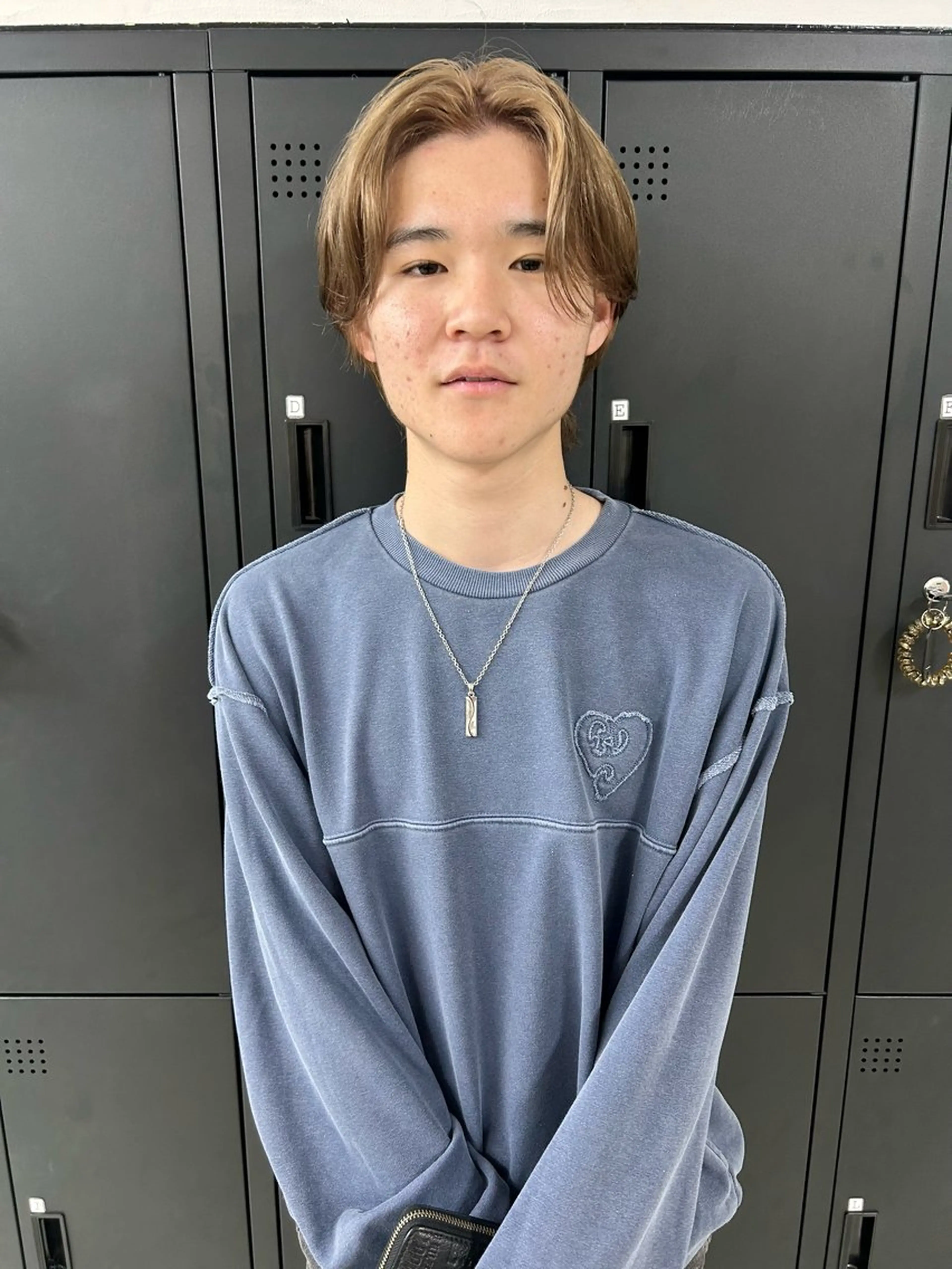 ショート カラー メンズ ベージュカラー ブラウンカラー ブラウンベージュ ヘアカラー メンズパーマの達人 /タカシマダイスケのヘアスタイル