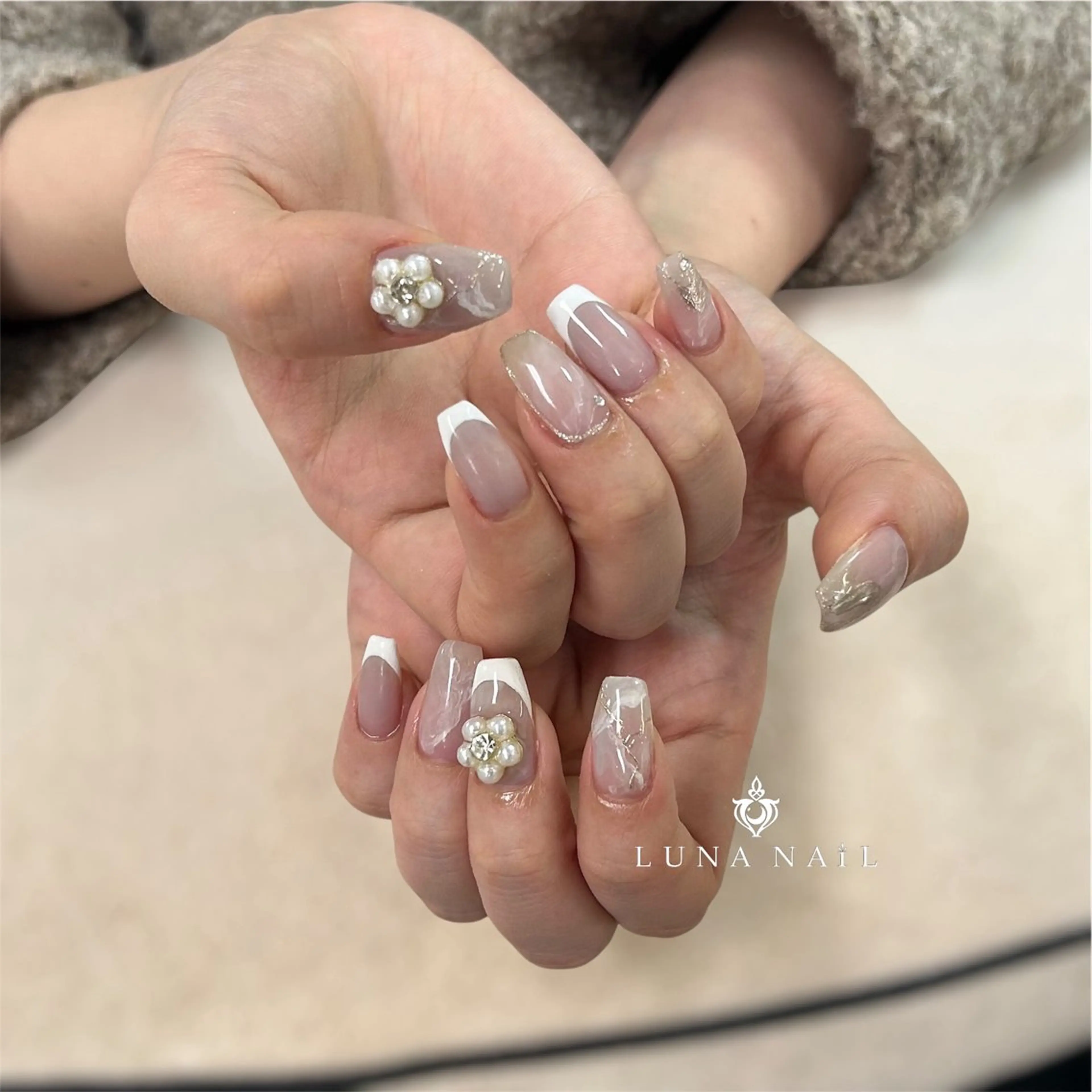 ネイル ハンドネイル アトリエ　ミモザ所属・いまむら あかりのネイルデザイン