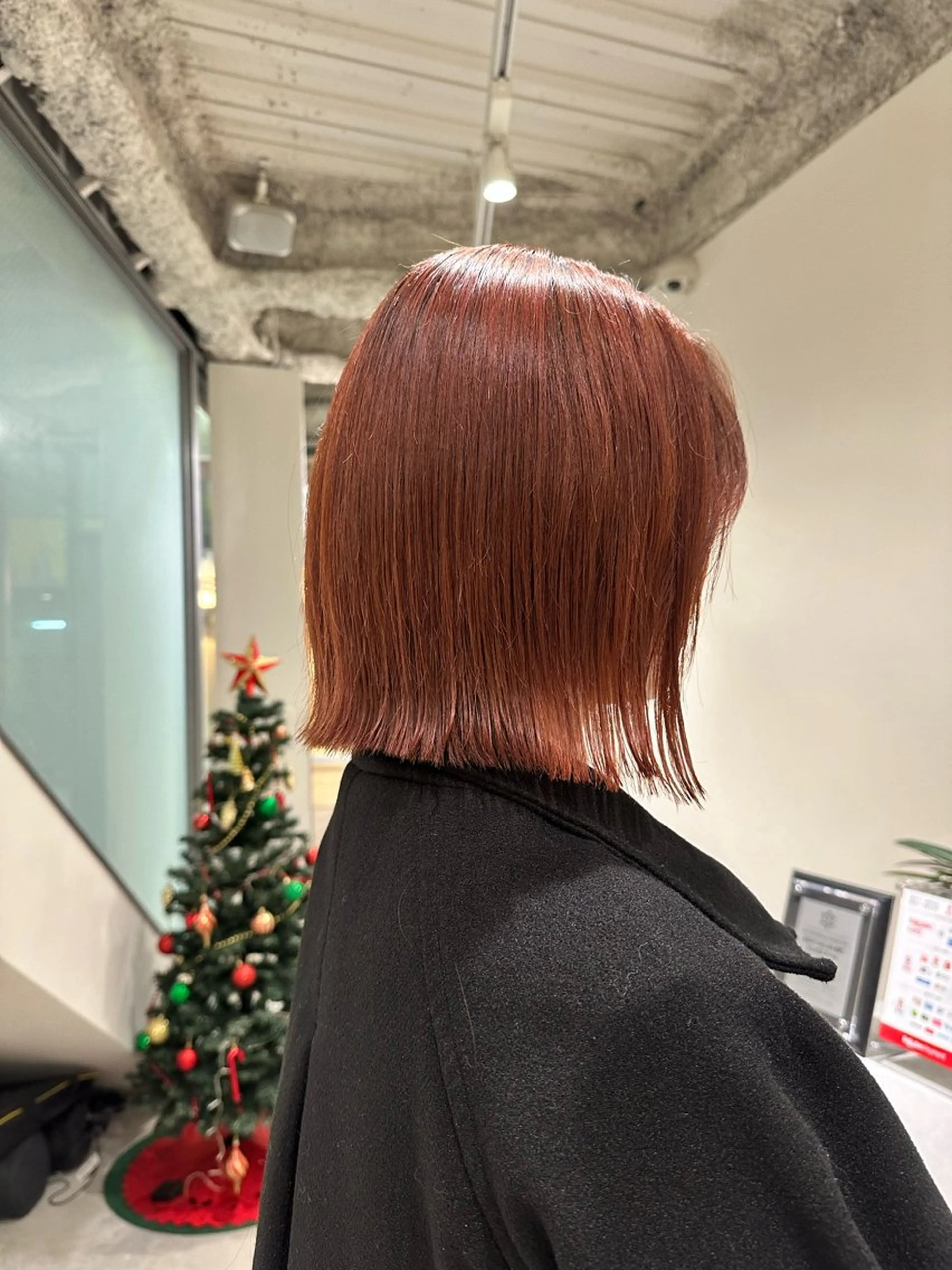 ミディアム カット ヘアカラー トリートメント mario所属・松岡 陸弥のヘアスタイル