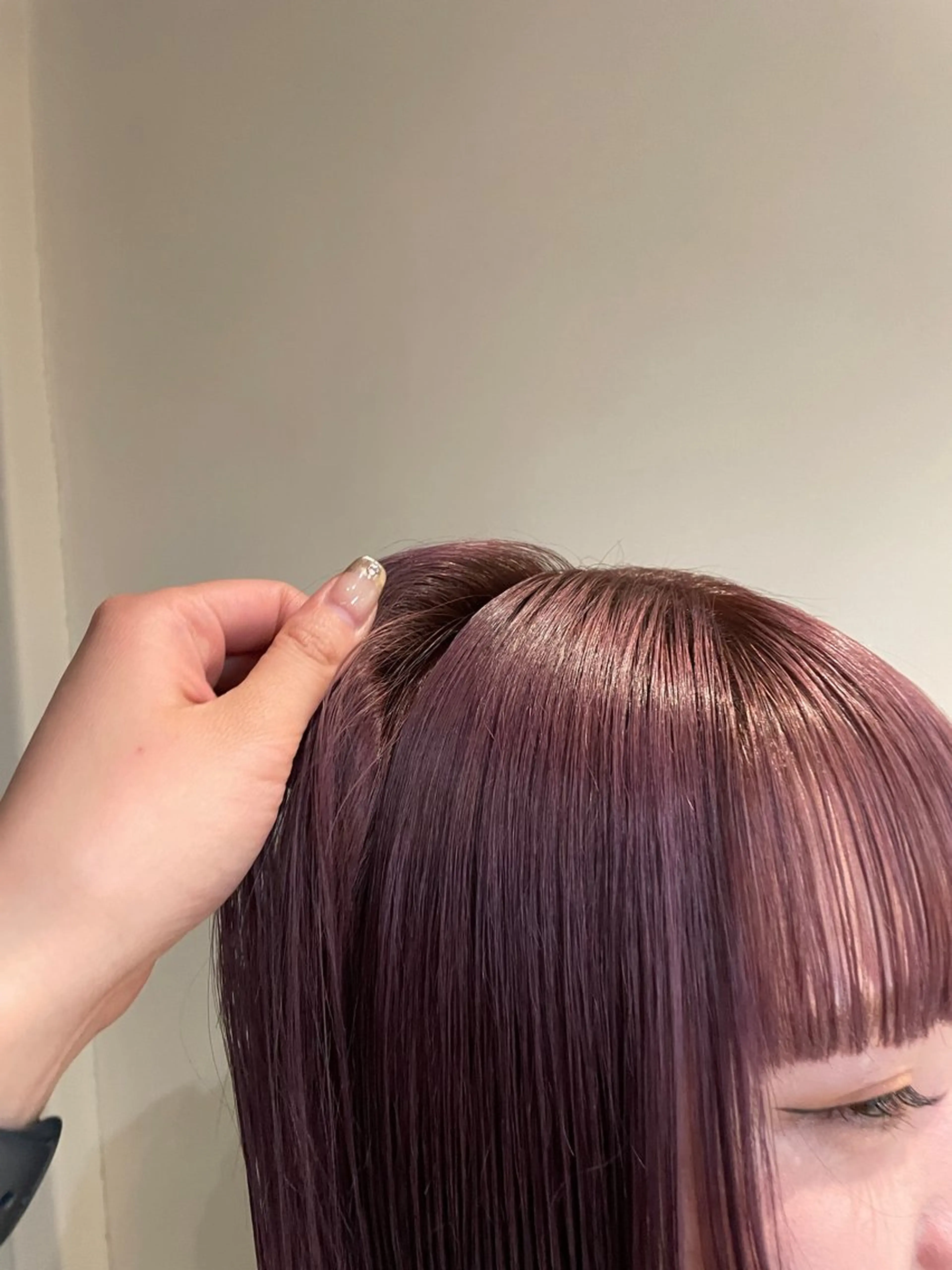 ミディアム ヘアカラー トリートメント fubuki🪷 似合わせカットカラーのヘアスタイル