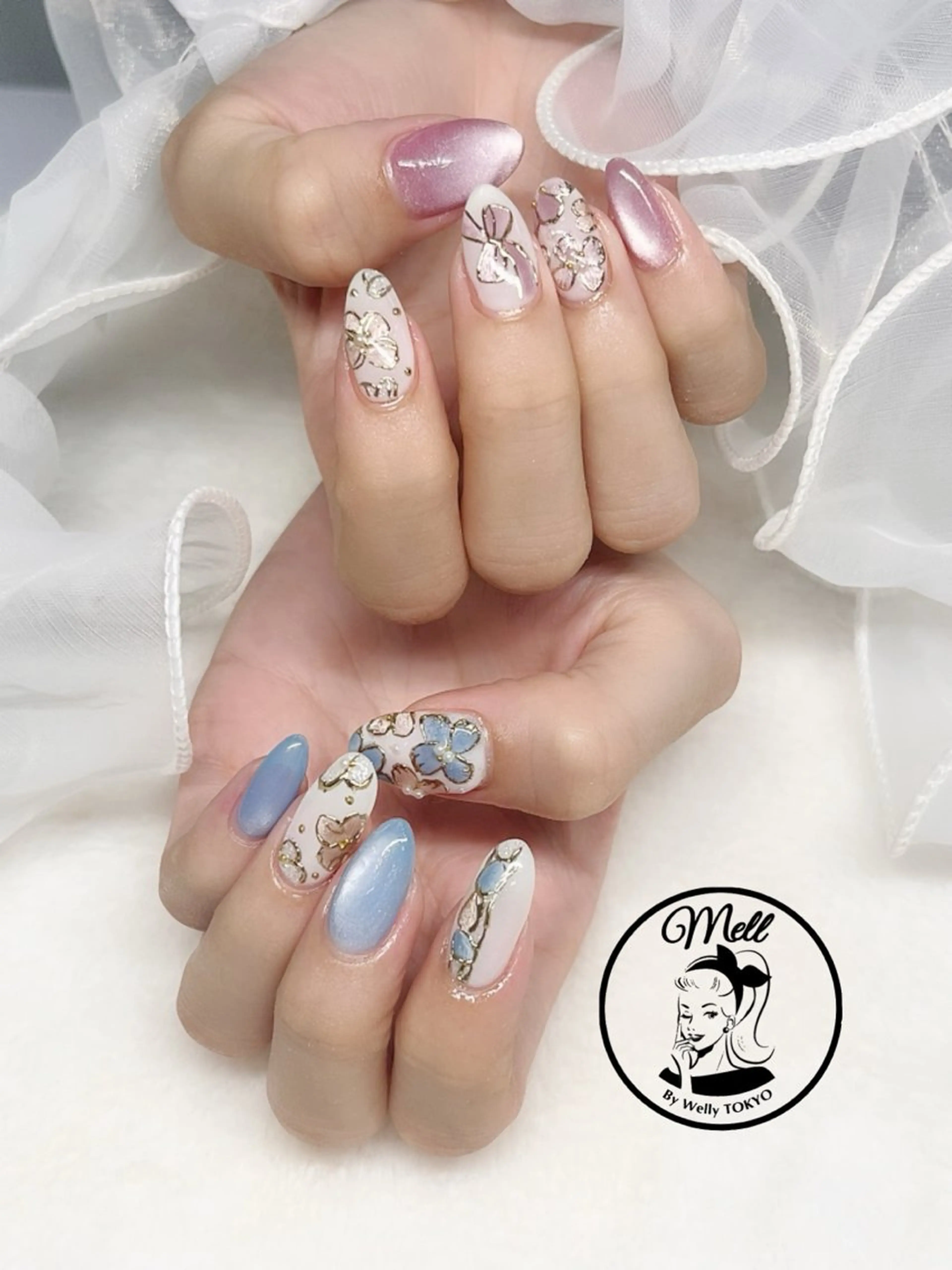 ネイル ハンドネイル AYU💅ワンホン& 推し活ネイルのネイルデザイン