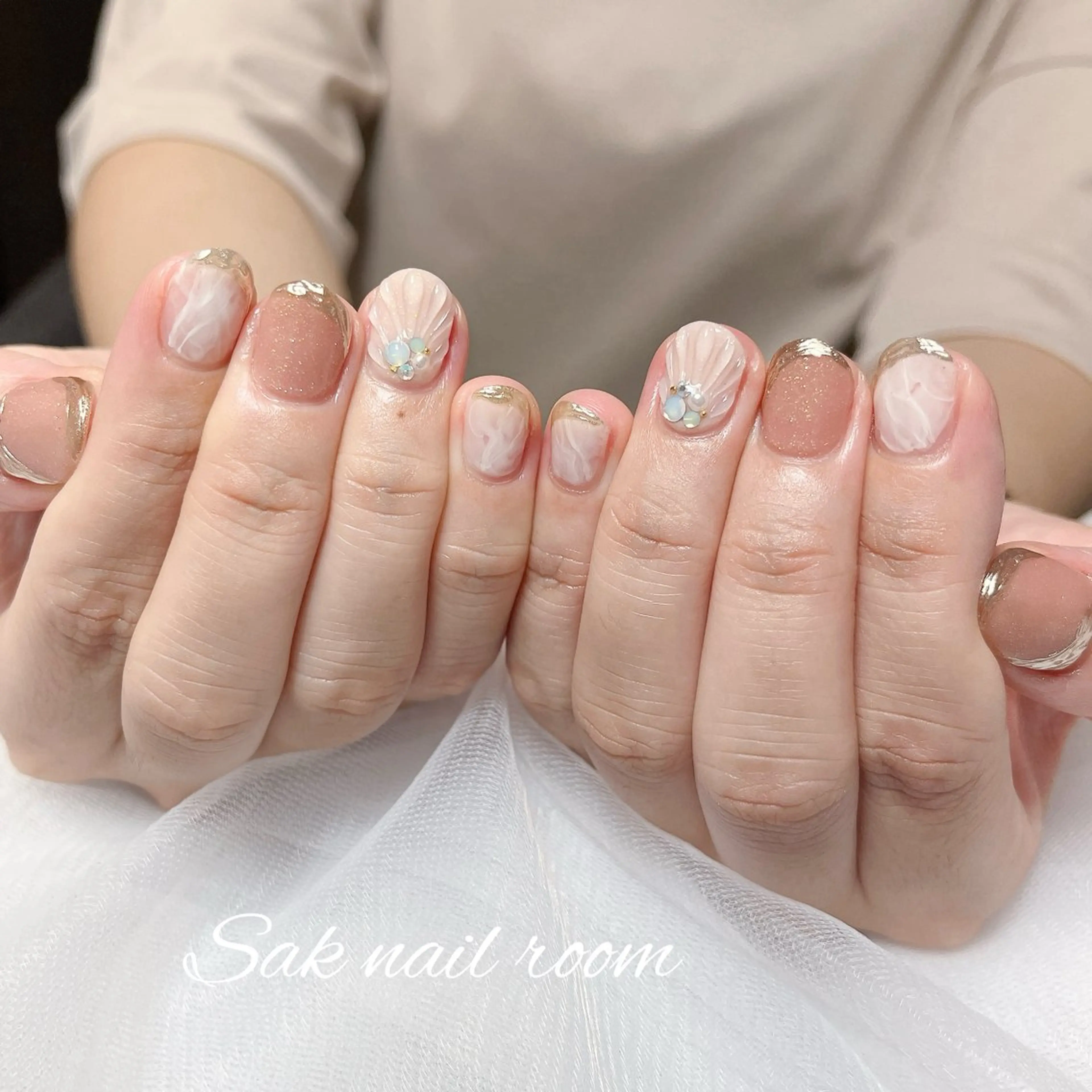 ネイル ハンドネイル Sak nailroomのネイルデザイン