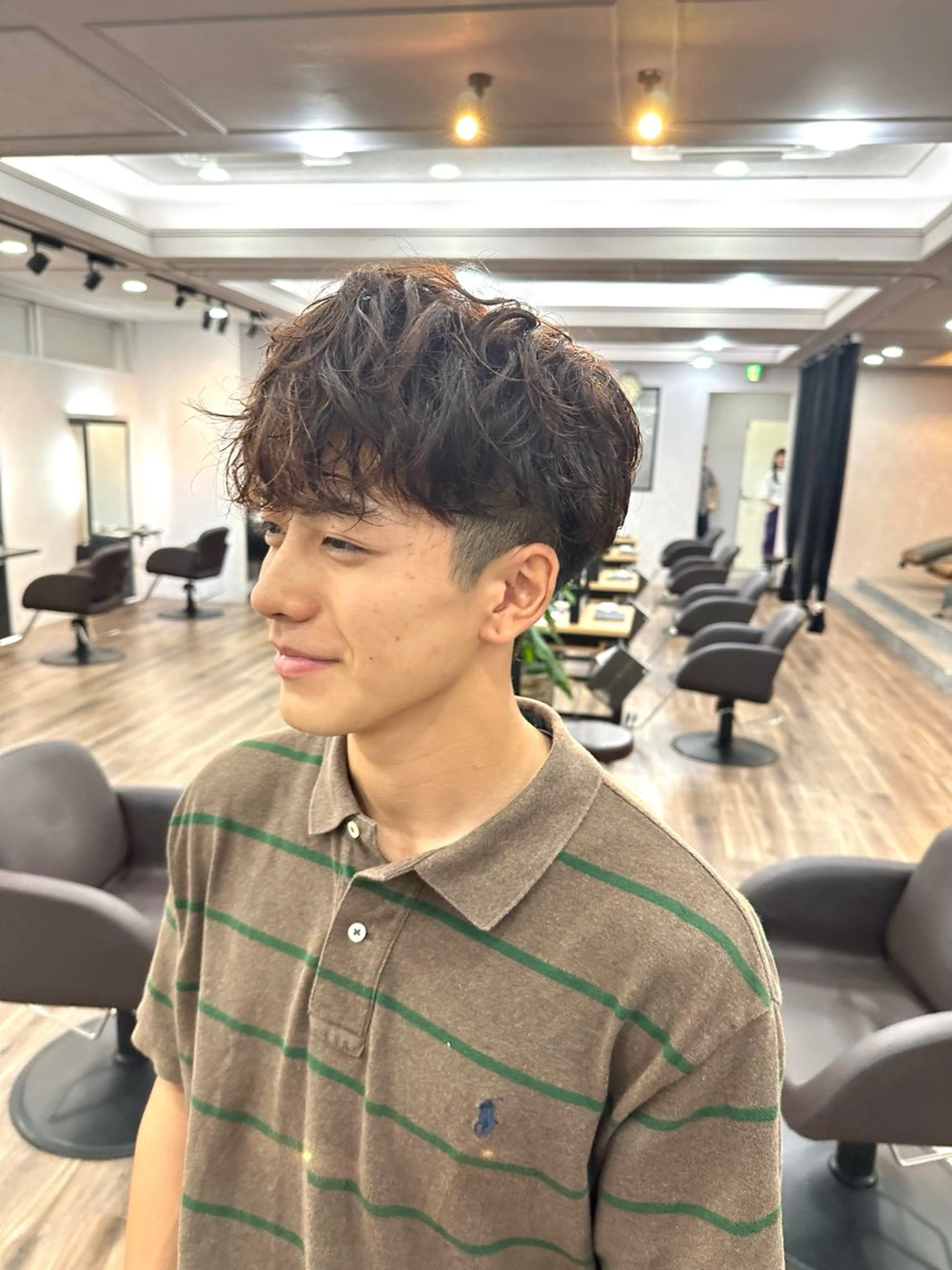 メンズ メンズパーマ カット パーマ Lino/ SORA/千葉のヘアスタイル