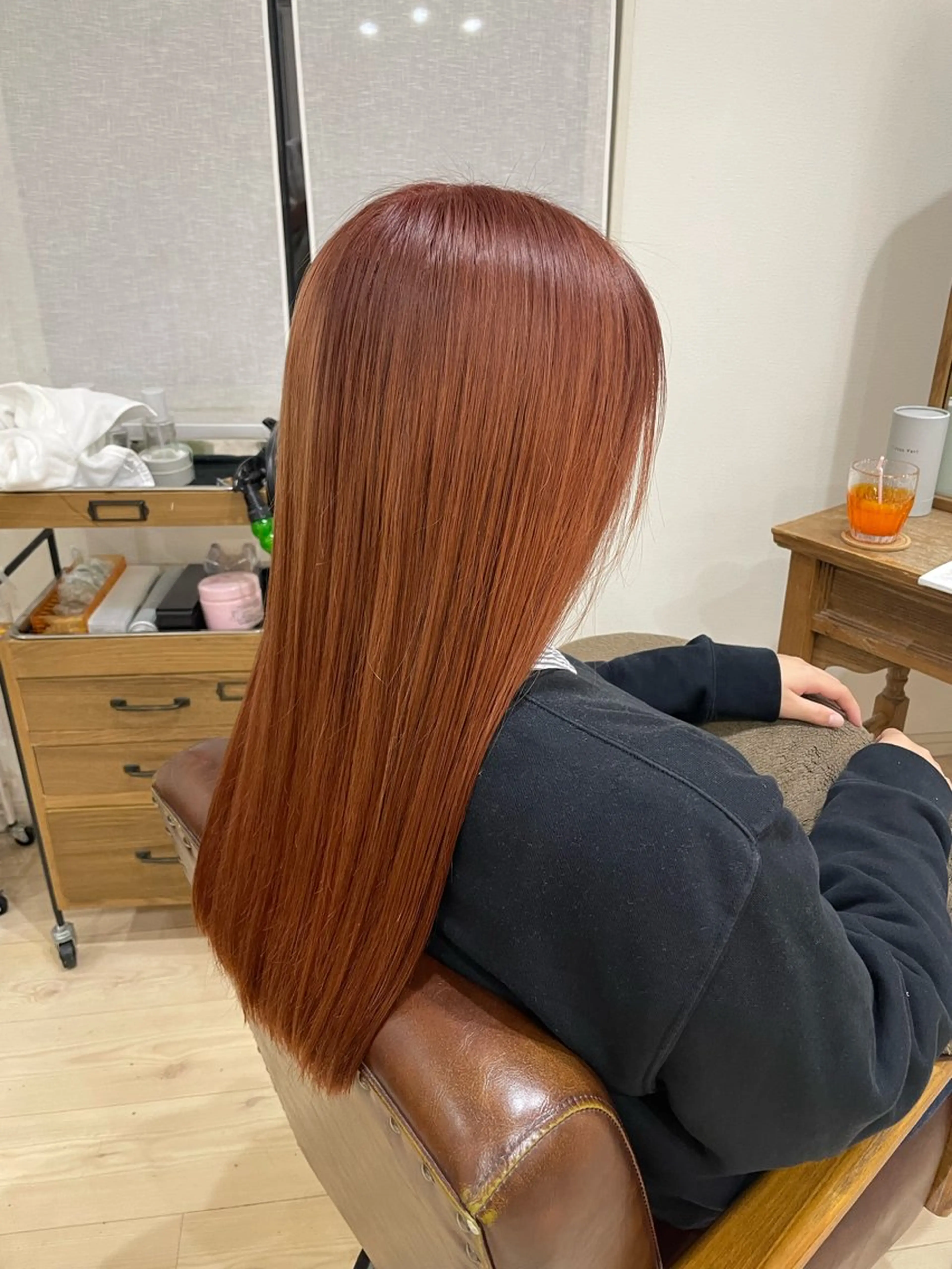 ロング カラー 原田 桜花のヘアスタイル