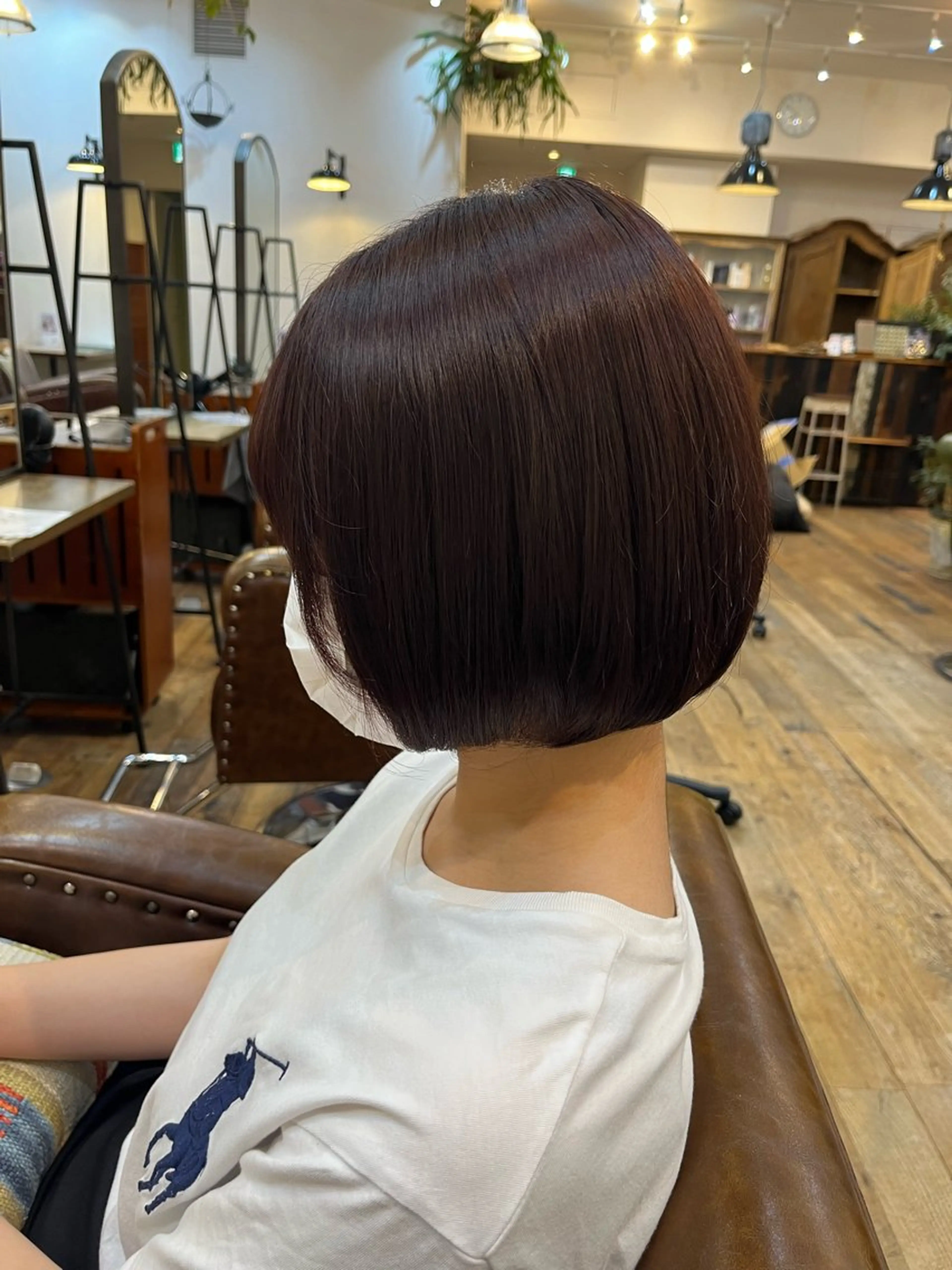 ミディアム トリートメント ヘアセット ブリーチカラー/ パーマ/Asukaのヘアスタイル