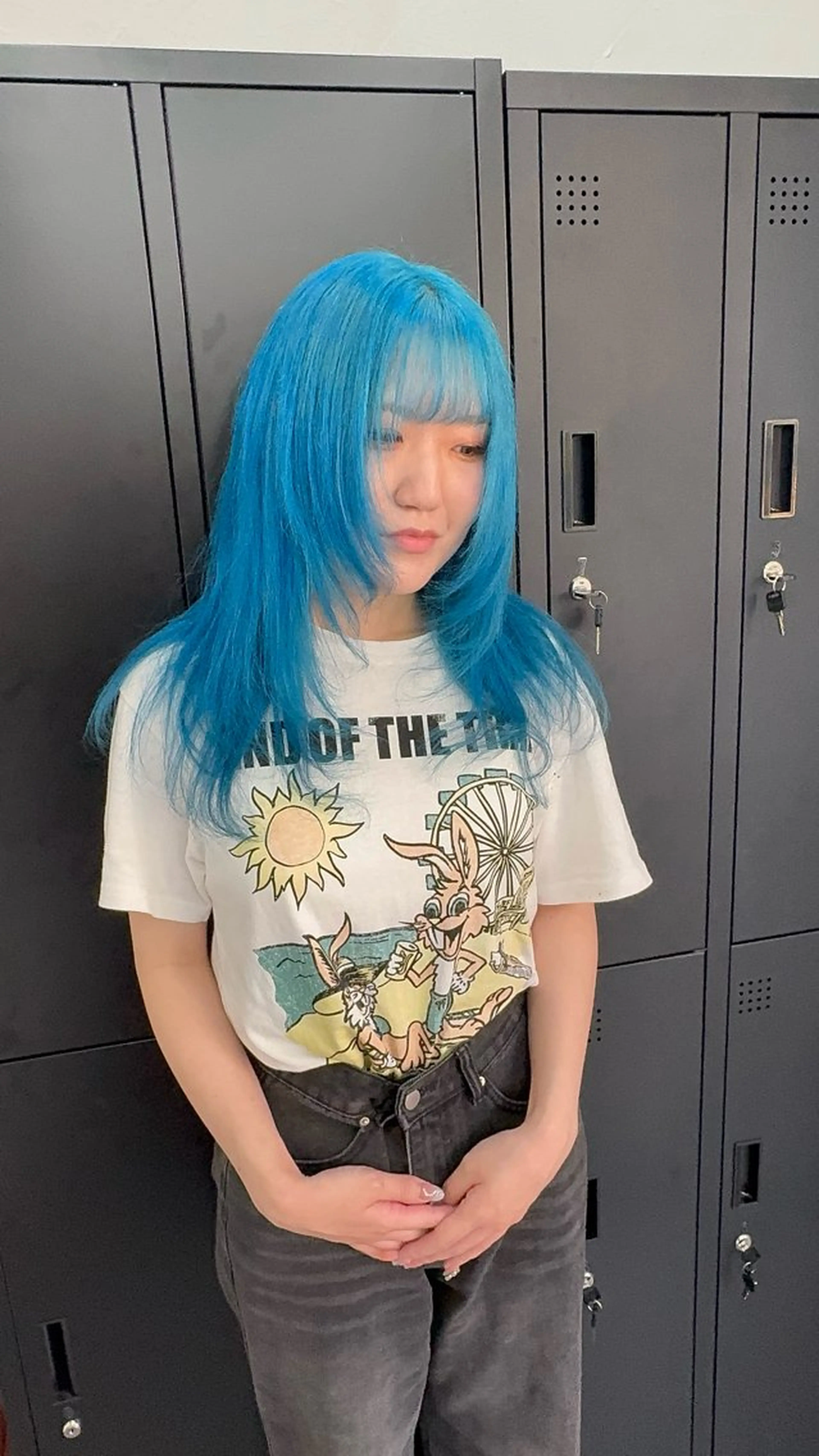 ミディアム ヘアカラー ALLEN hair 函館店 髪質改善&トリートメント所属・KAITO 9:00〜21:00のヘアスタイル