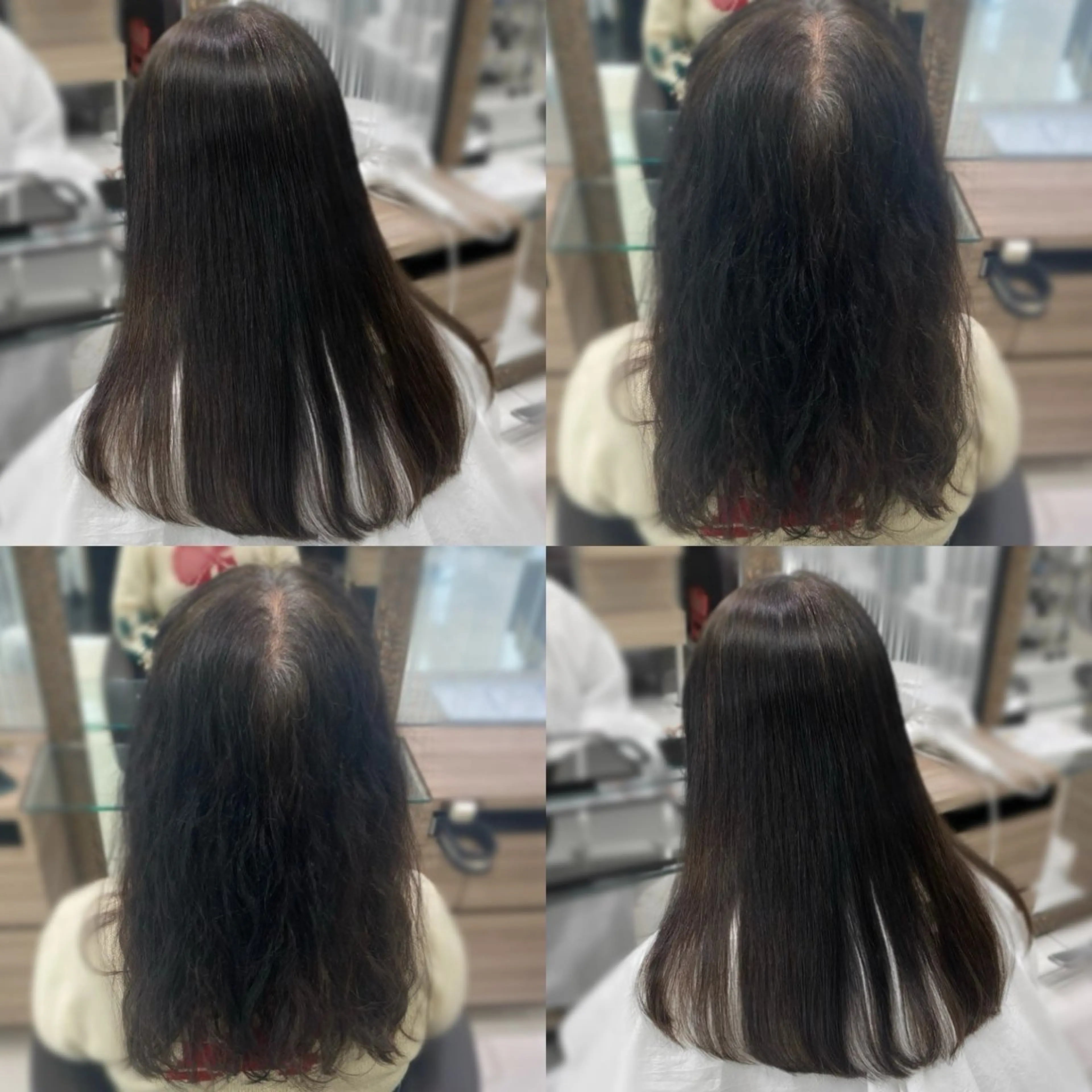 セミロング パーマ 岡山 愛のヘアスタイル