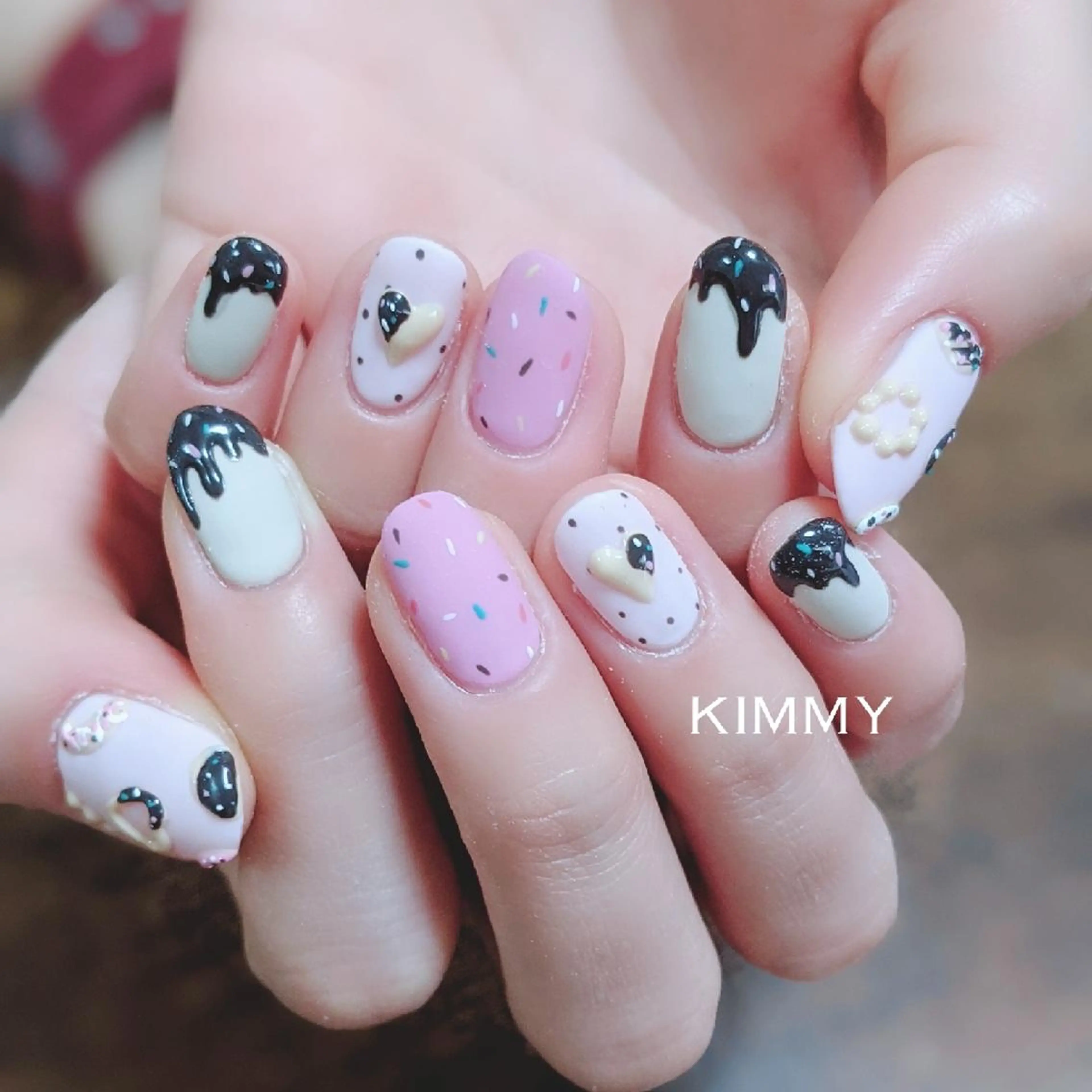 ネイル ハンドネイル kimmy nailsのネイルデザイン