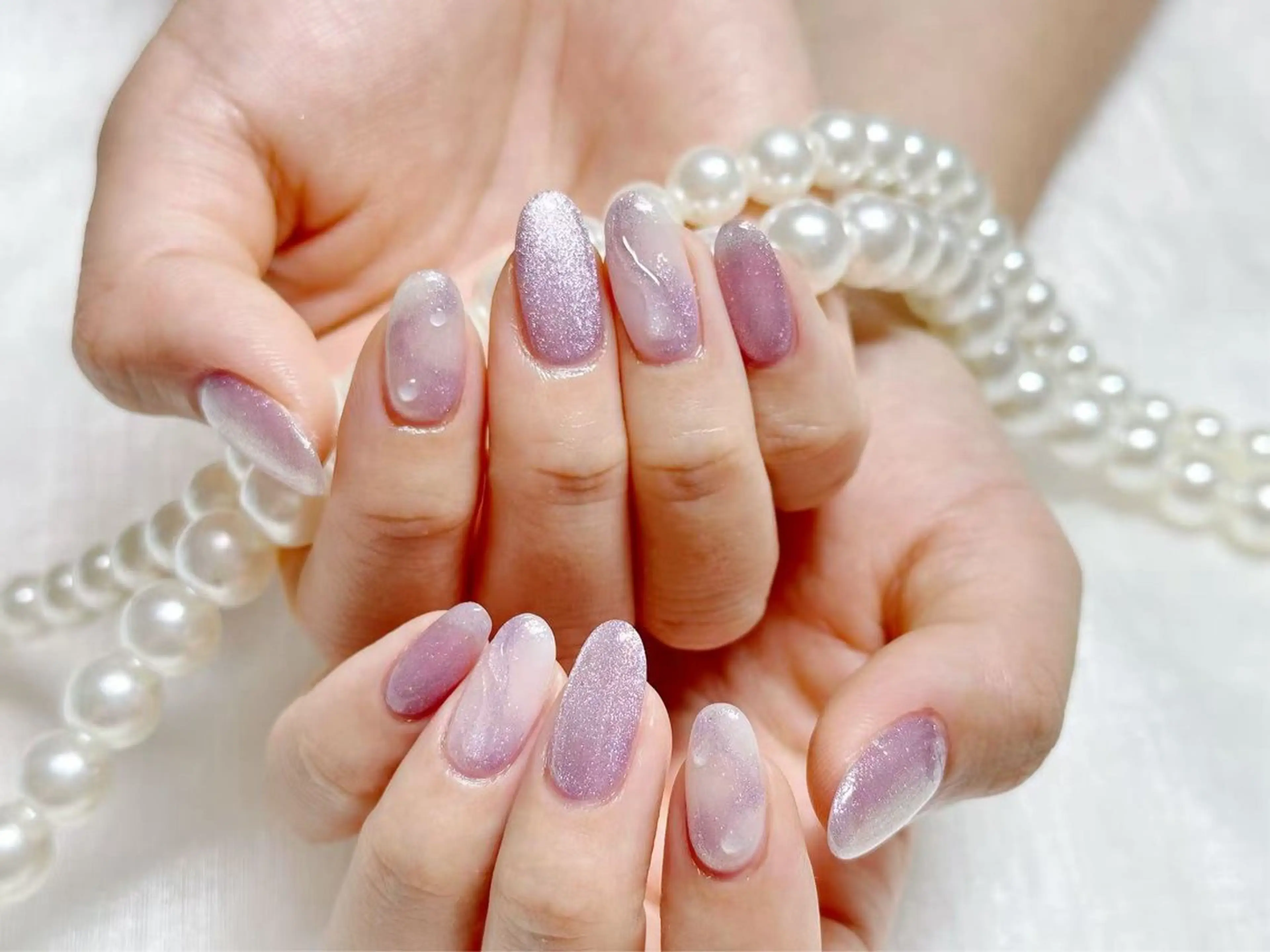 ネイル クリアネイル 成人式 フラッシュネイル フットネイル フレンチネイル 💫KASUMI 💅のネイルデザイン