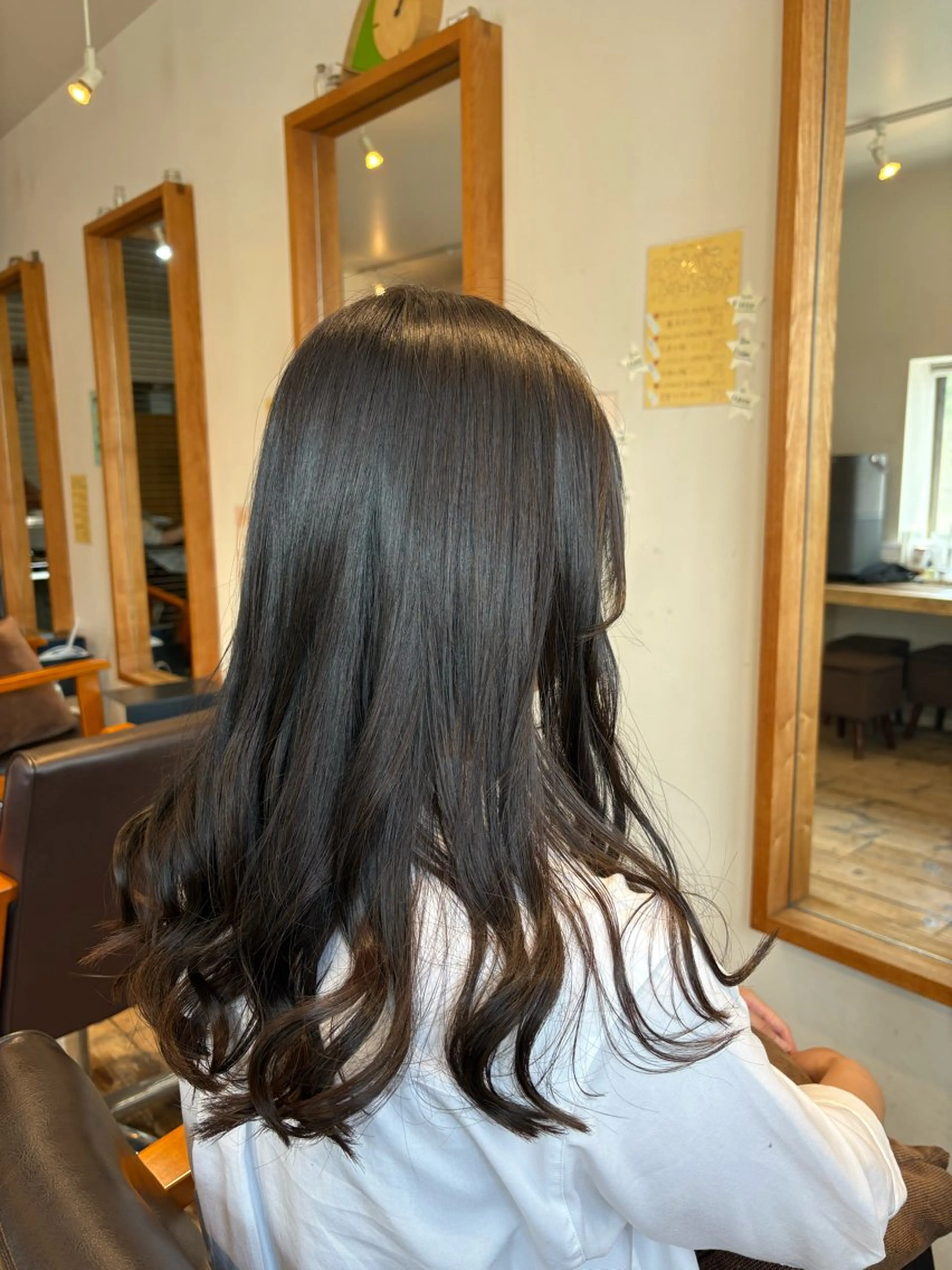 ロング ヘアカラー トリートメント 後藤 千里のヘアスタイル