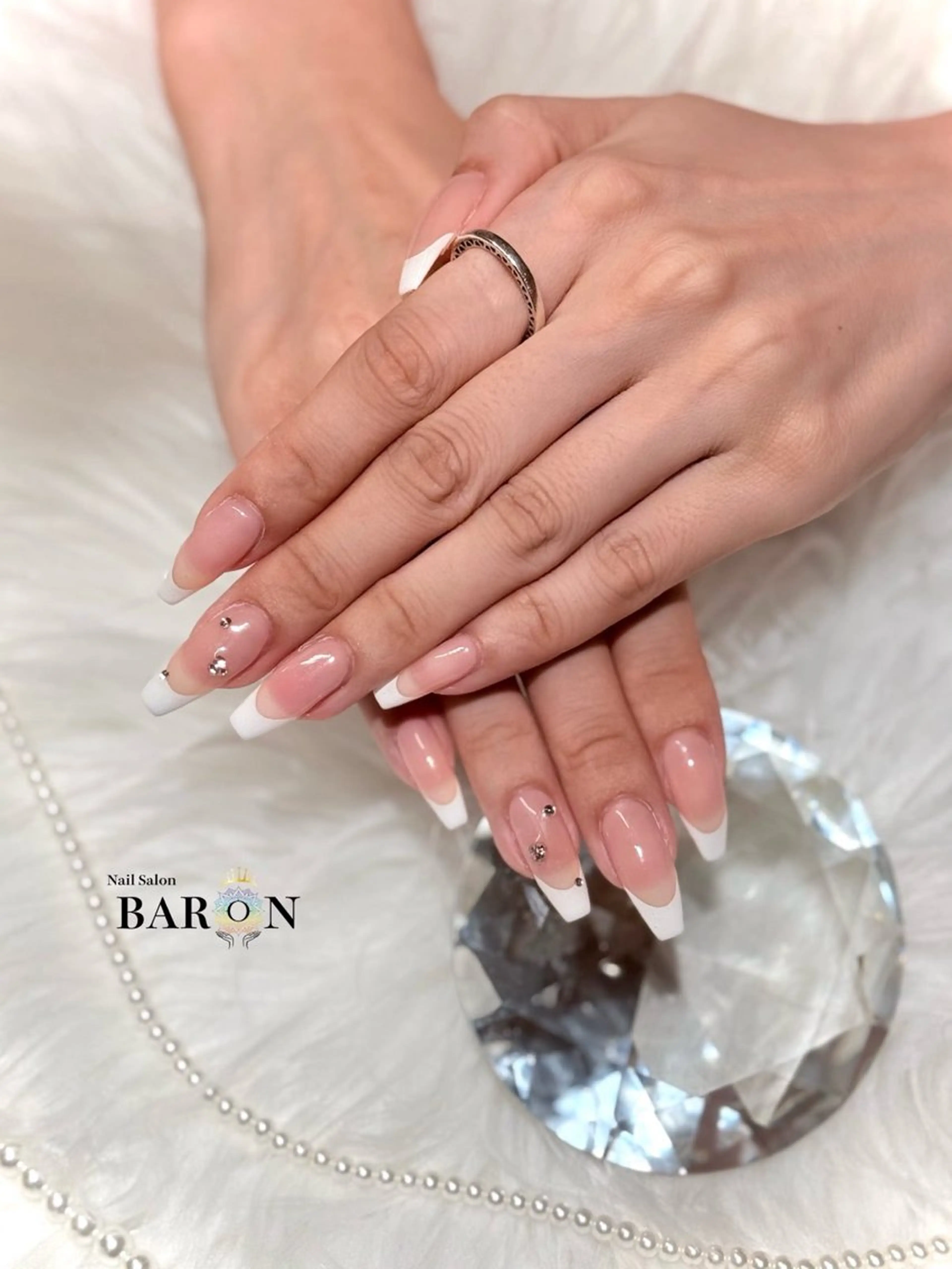 Hand💅モデル募集！★カラグラ/フレンチ★オフありの方　¥2000 150分の写真