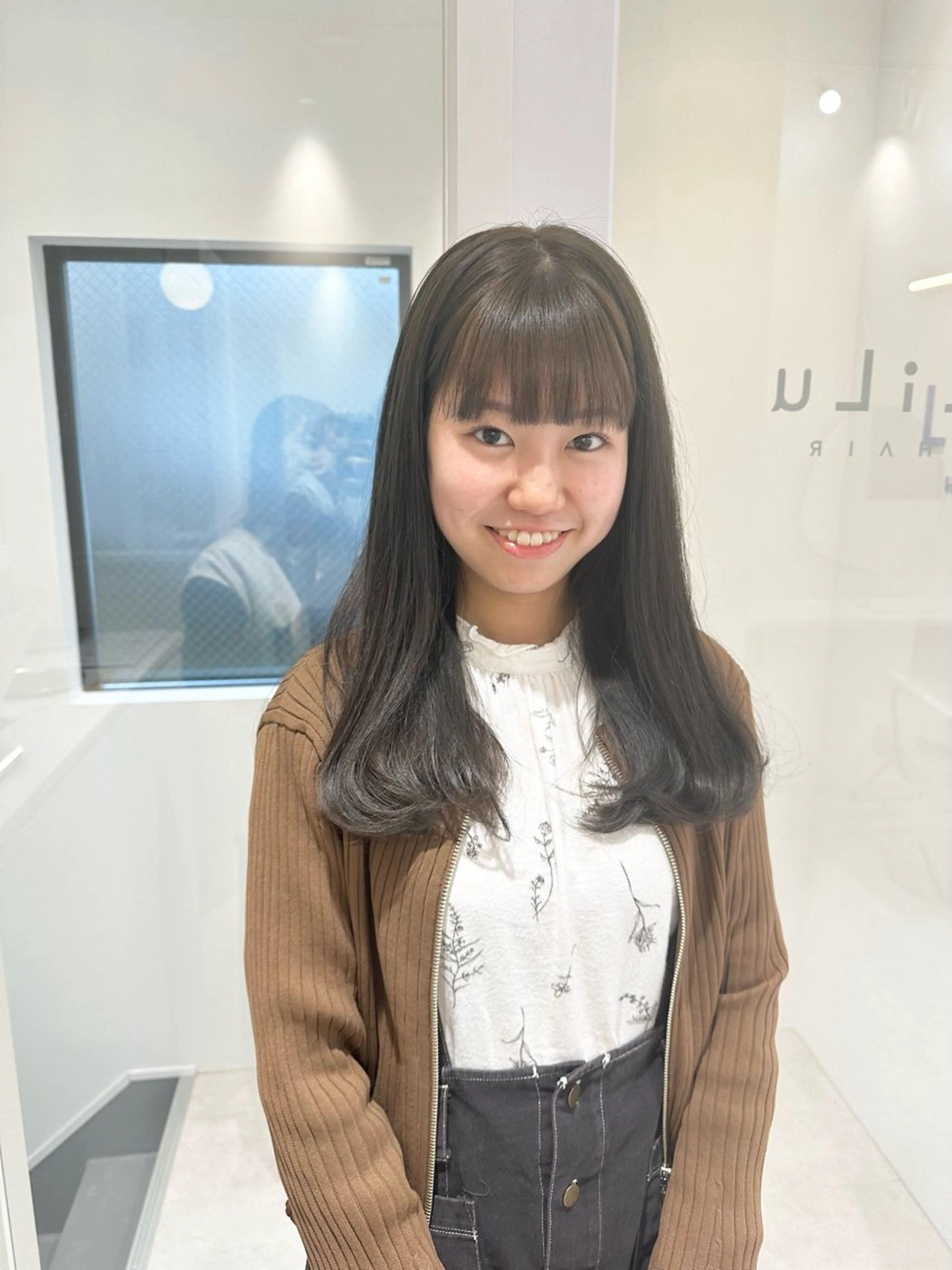 ミディアム カラー パーマ お洒落パーマ/ 艶カラー/michiのヘアスタイル