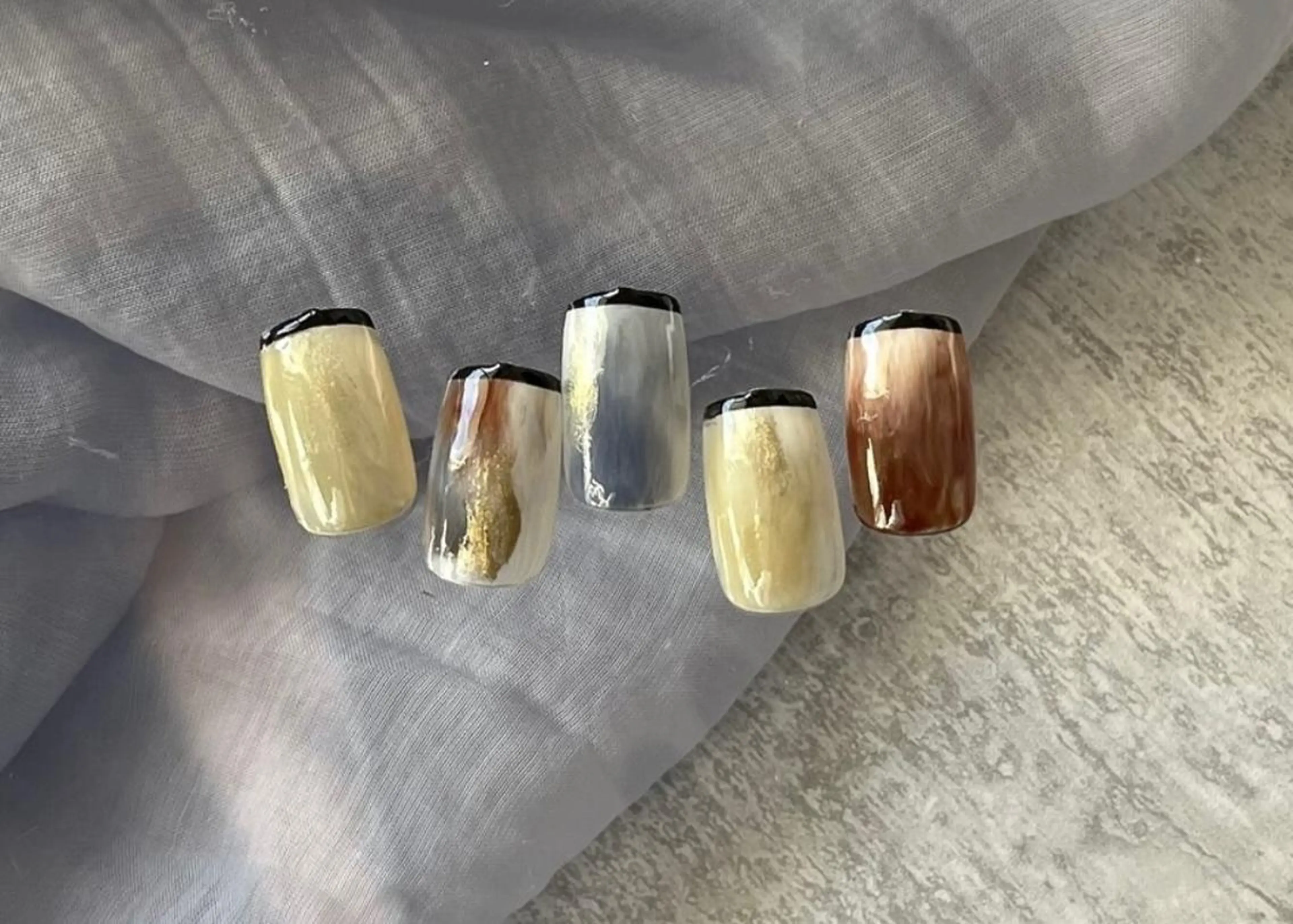 ネイル Gemies所属・Gemies_ RINA🫧のネイルデザイン