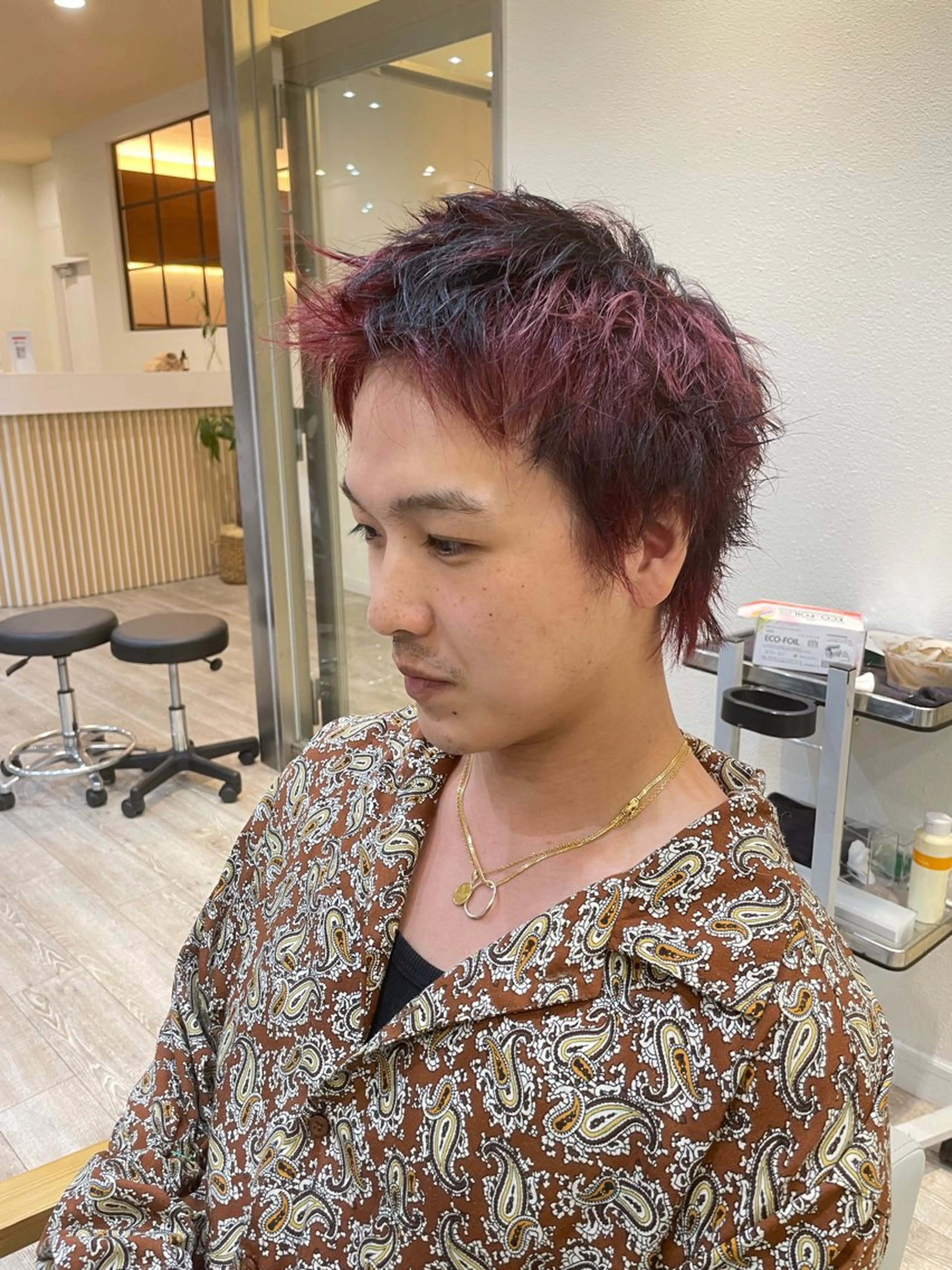 ショート カネタカ マサキのヘアスタイル