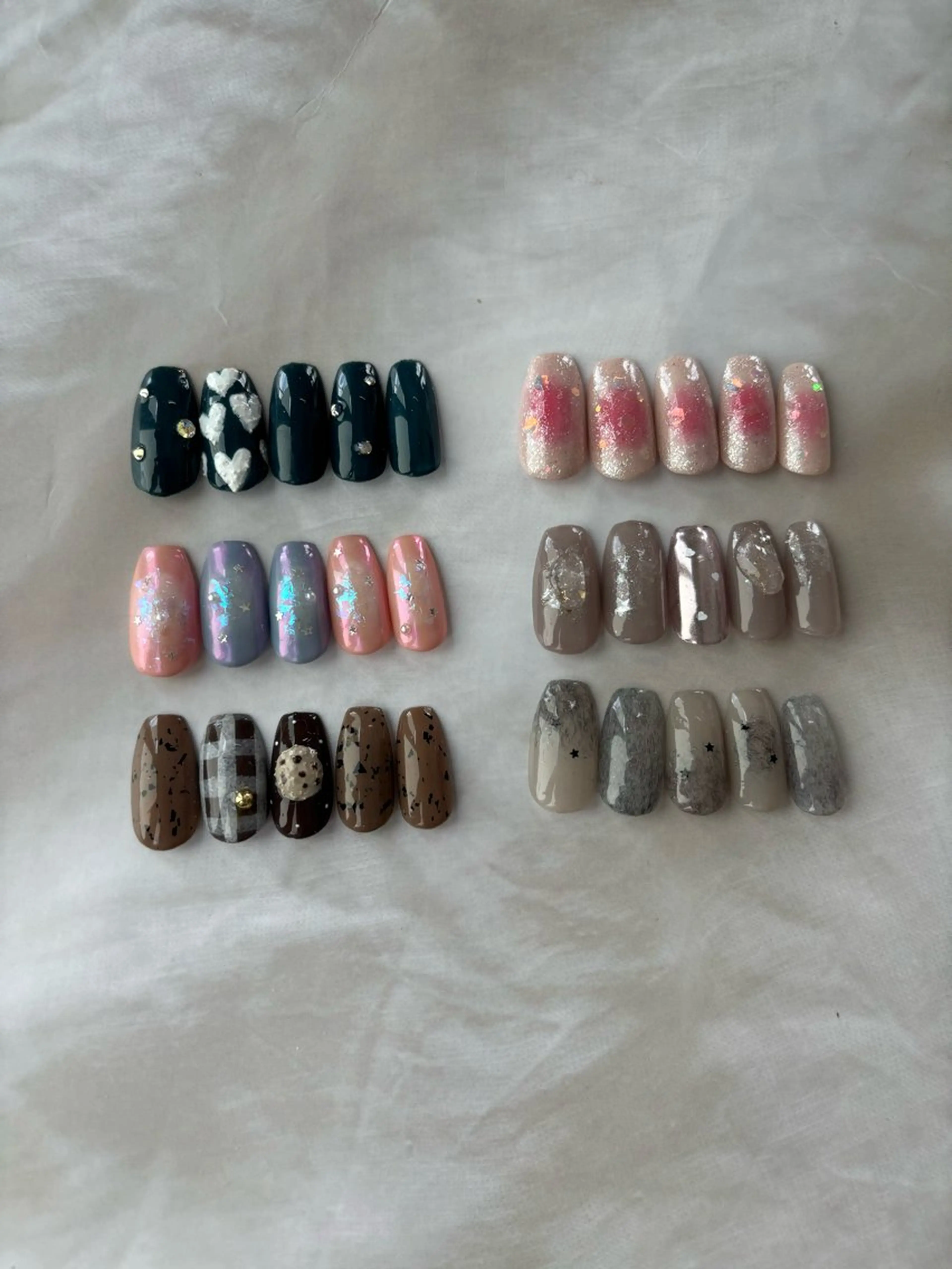 ショート capricious nail★のネイルデザイン