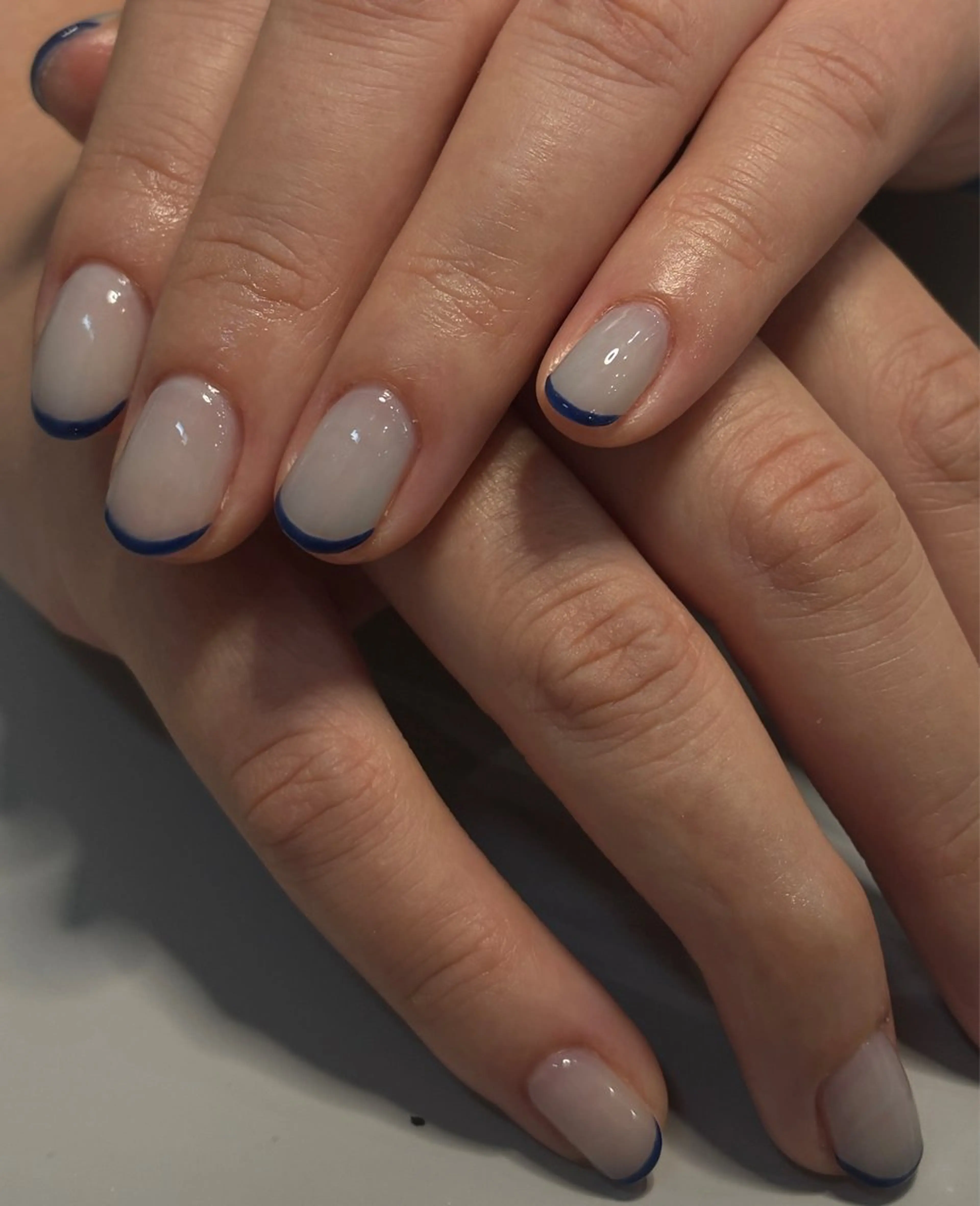 ネイル フレンチネイル nue所属・nue【ムー】 ひなたのネイルデザイン