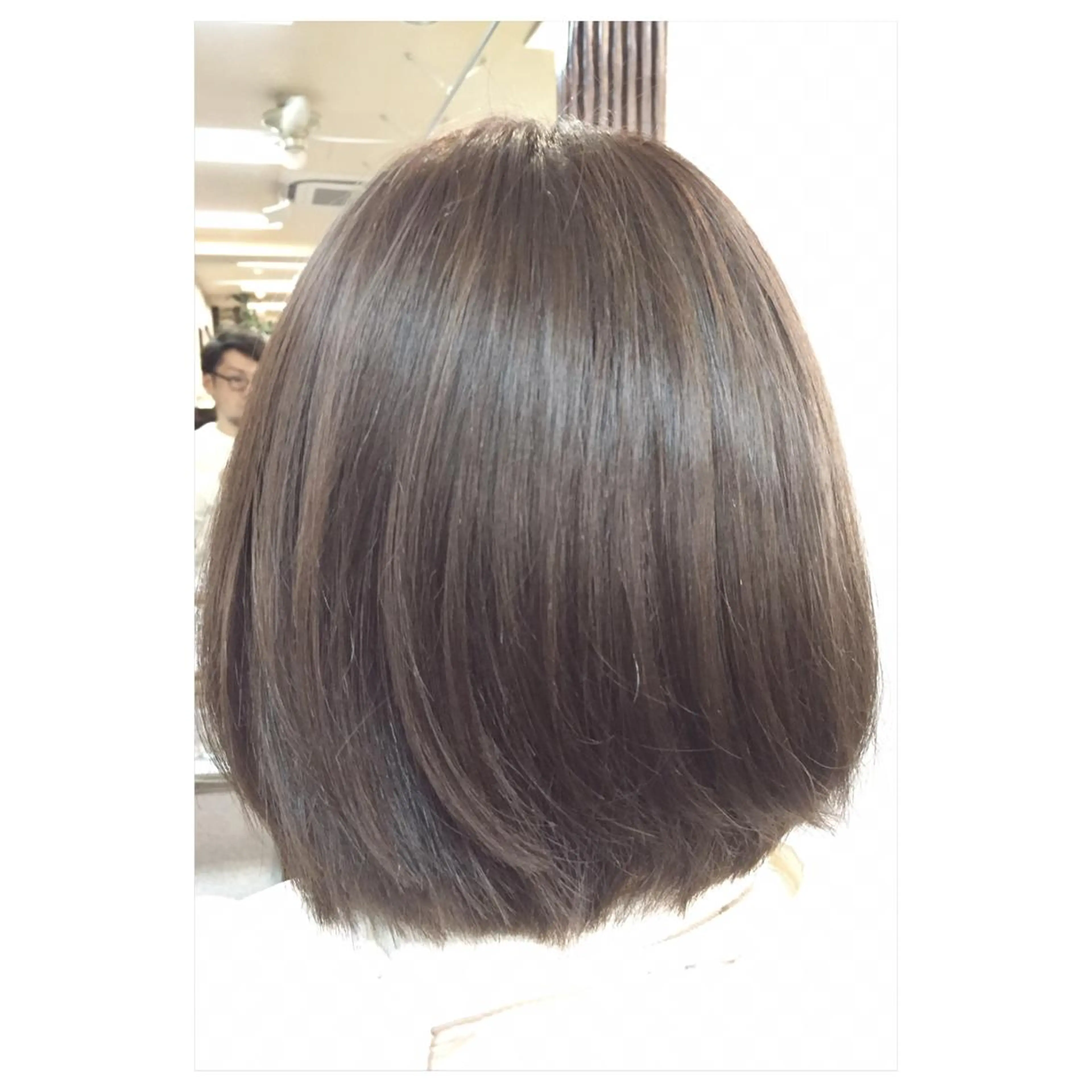 ミディアム カラー アッシュ グレージュ オレンジ 外国人風カラー パーソナルカラー診断 できます 木曽 主博のヘアスタイル