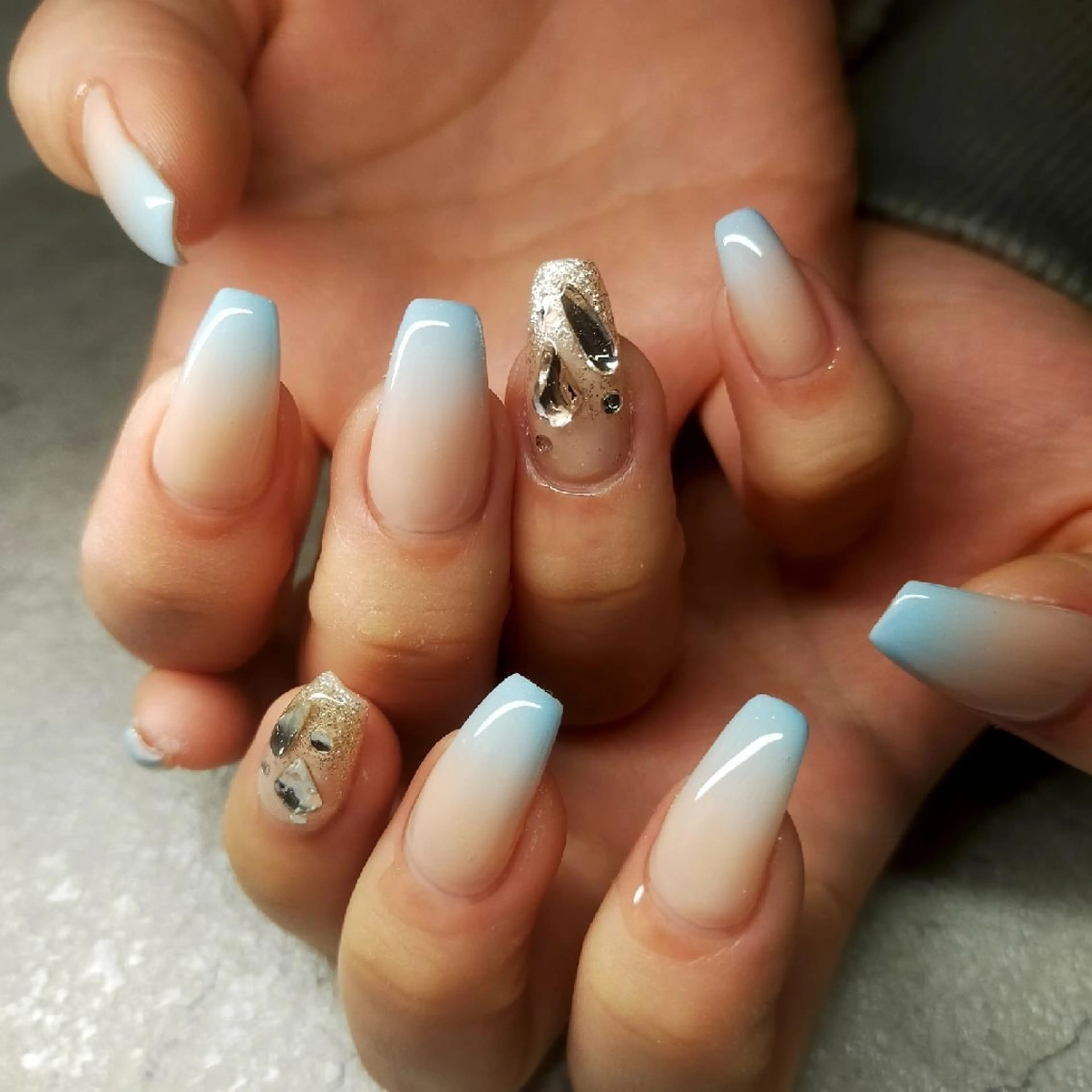 ロング ハンドネイル Beaute Pure_Mのネイルデザイン