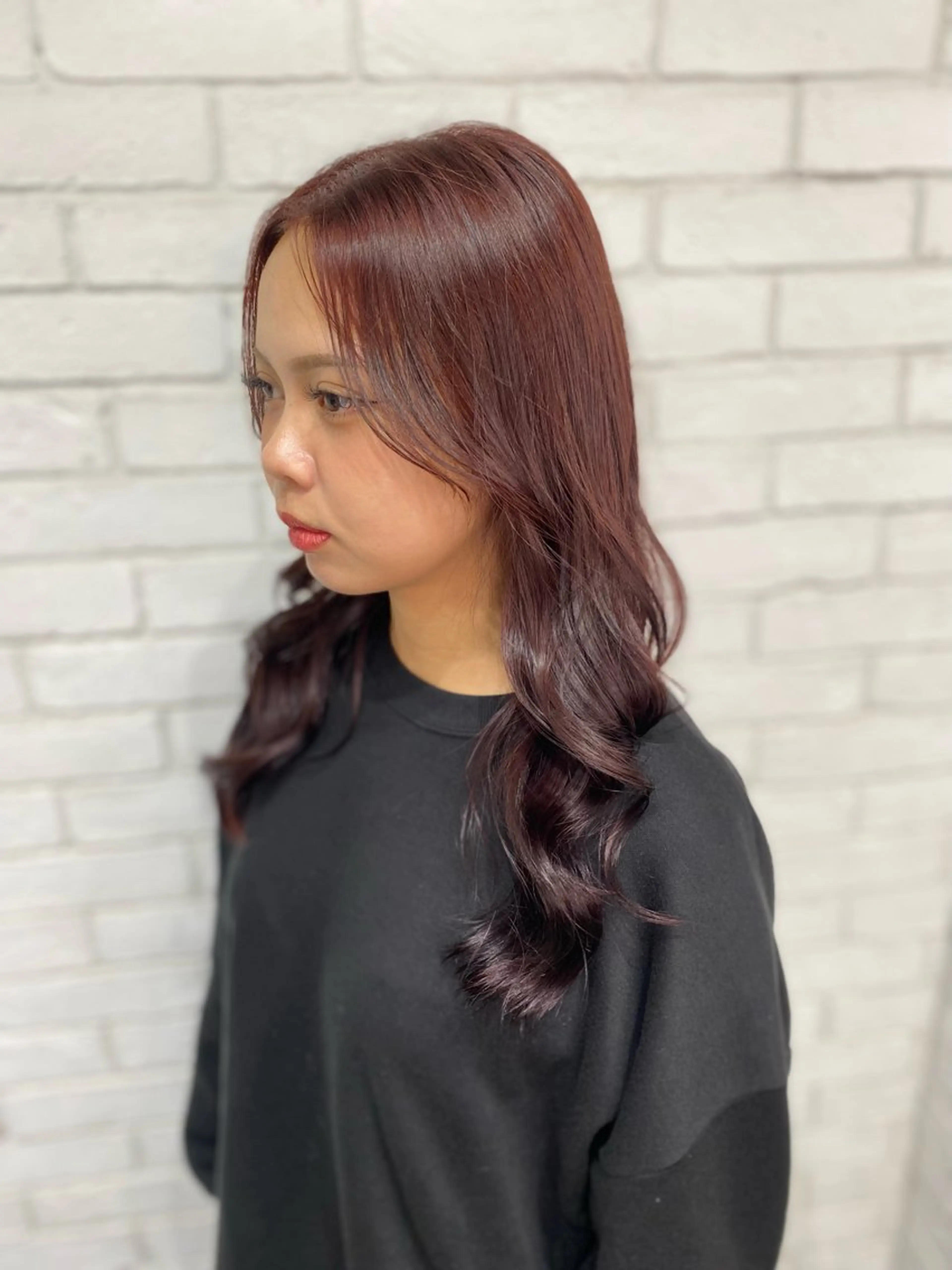 ロング カラー ヨシダ フミノリのヘアスタイル