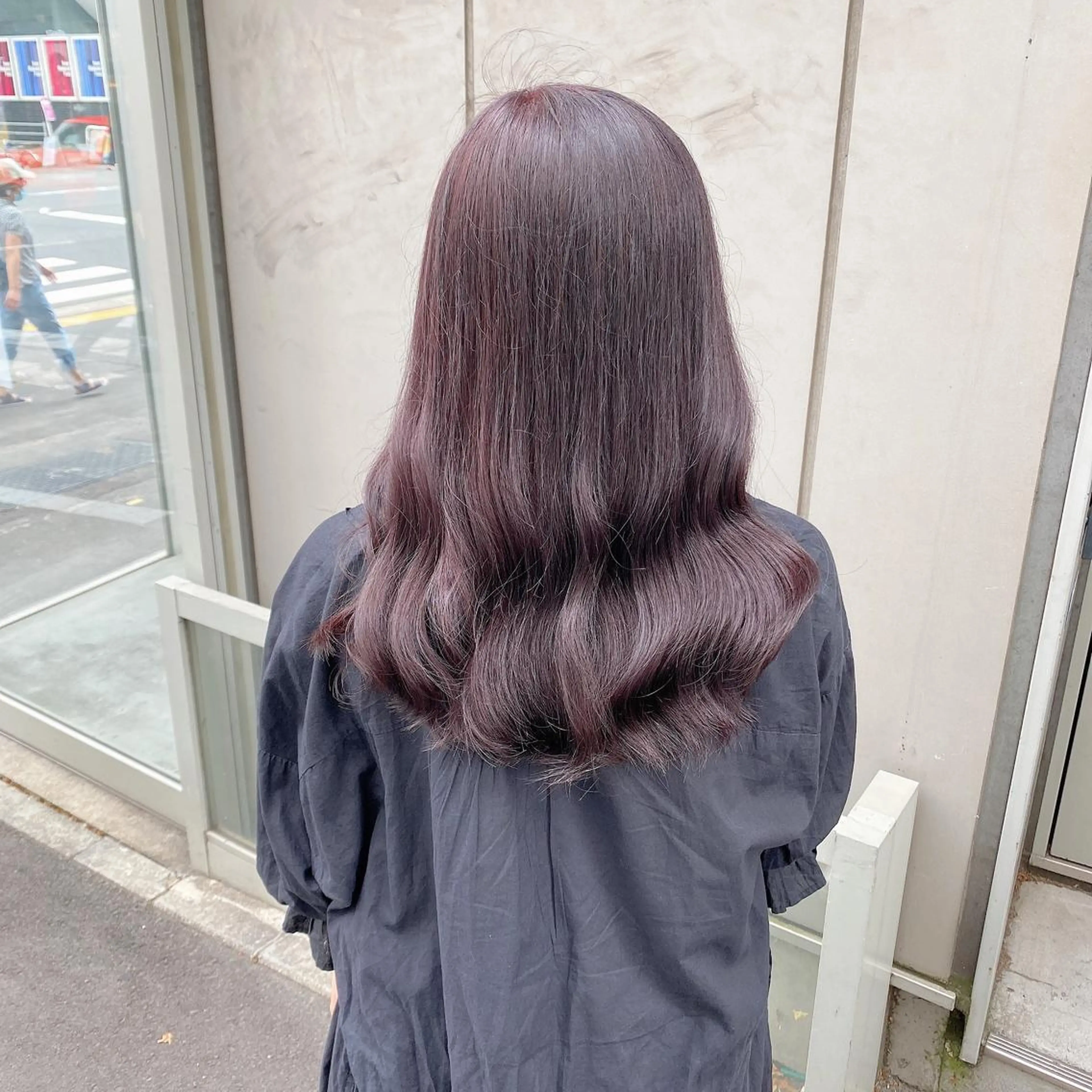 ロング カラー 大人っぽ韓国レディ レイヤー🤍渋谷のヘアスタイル