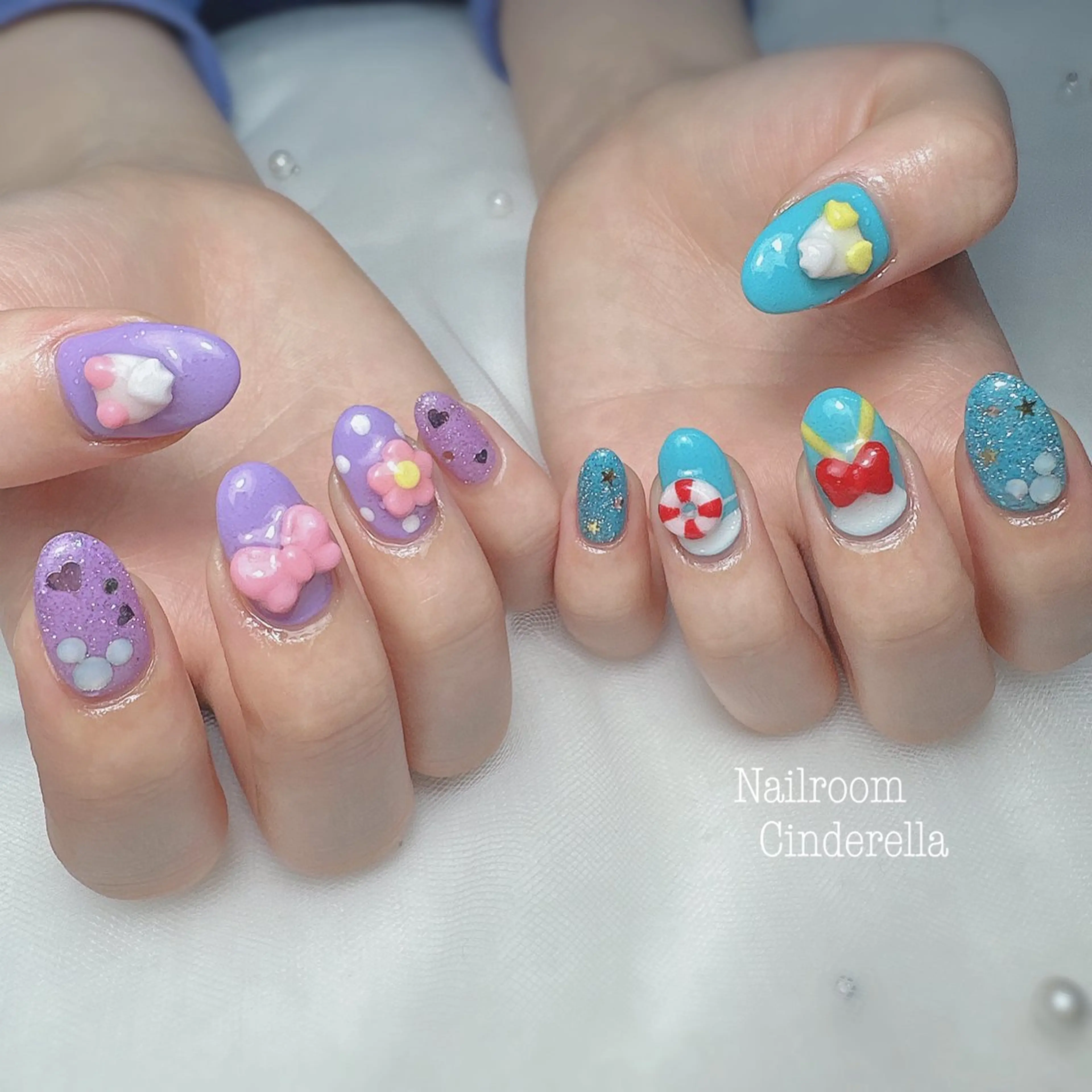 ネイル Nailroom. Cinderellaのネイルデザイン