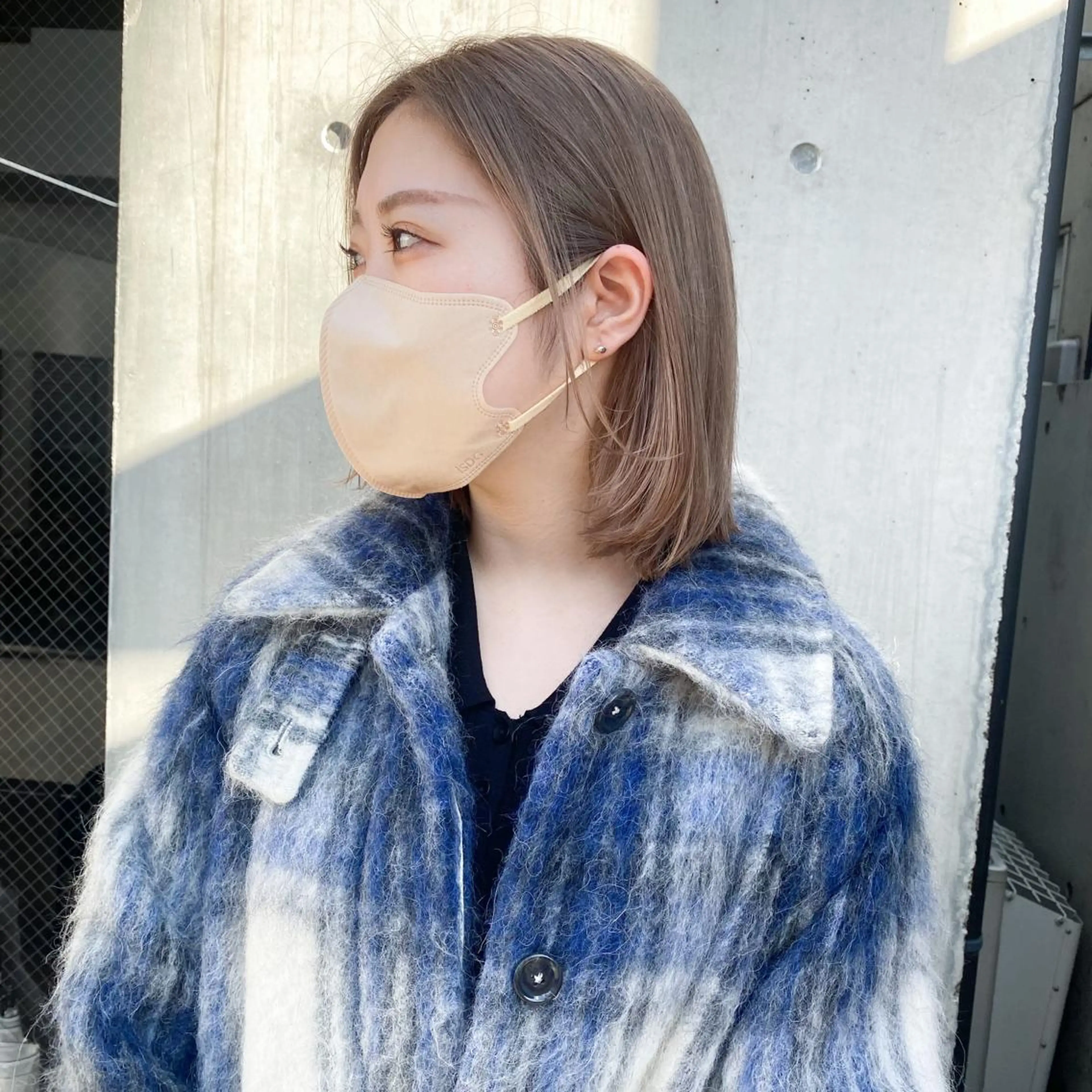ショート カラー 艶髪ブリーチ 永井竜也のヘアスタイル