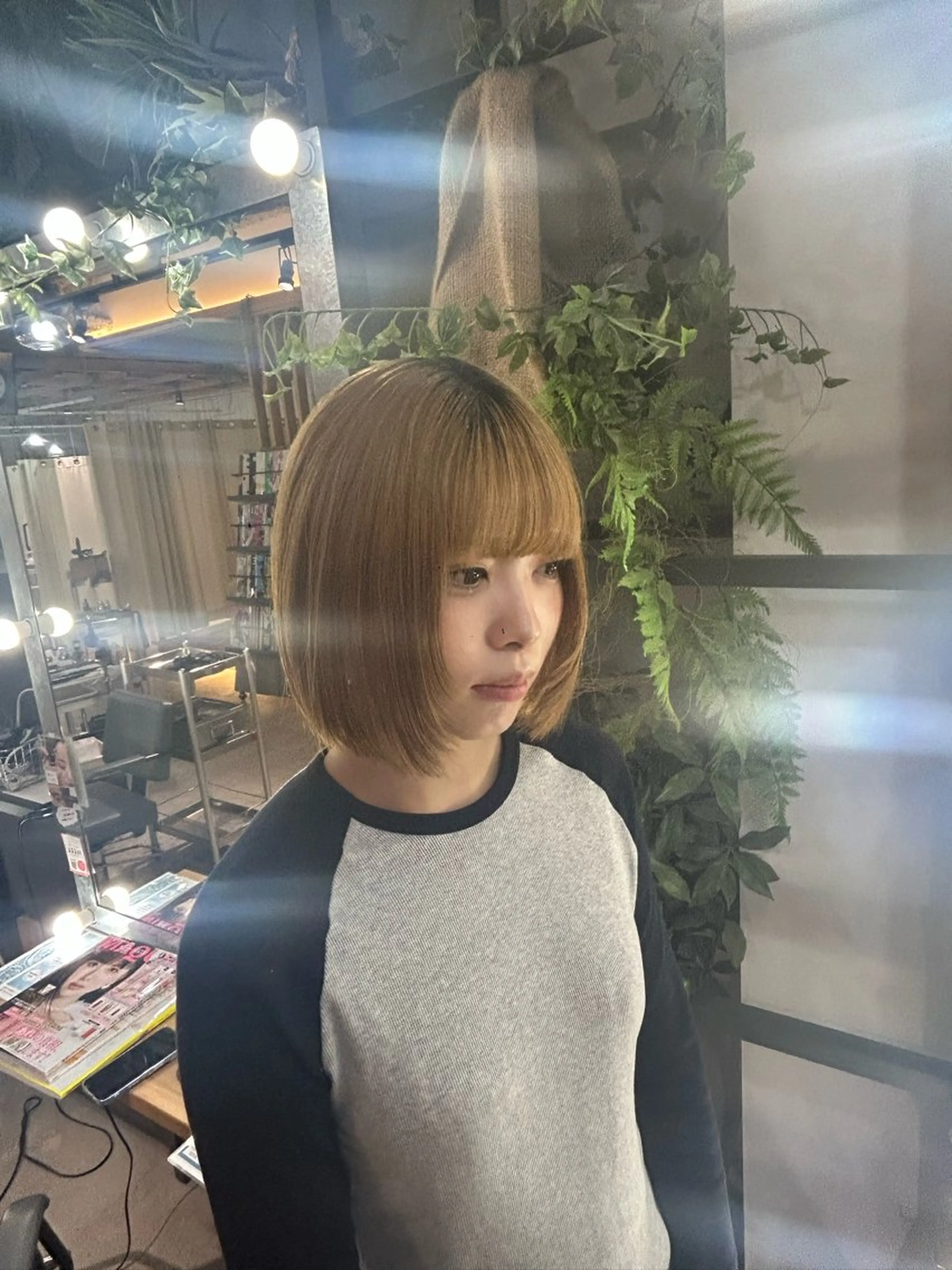レディースショート・ボブ0円カットモデル✂️の写真