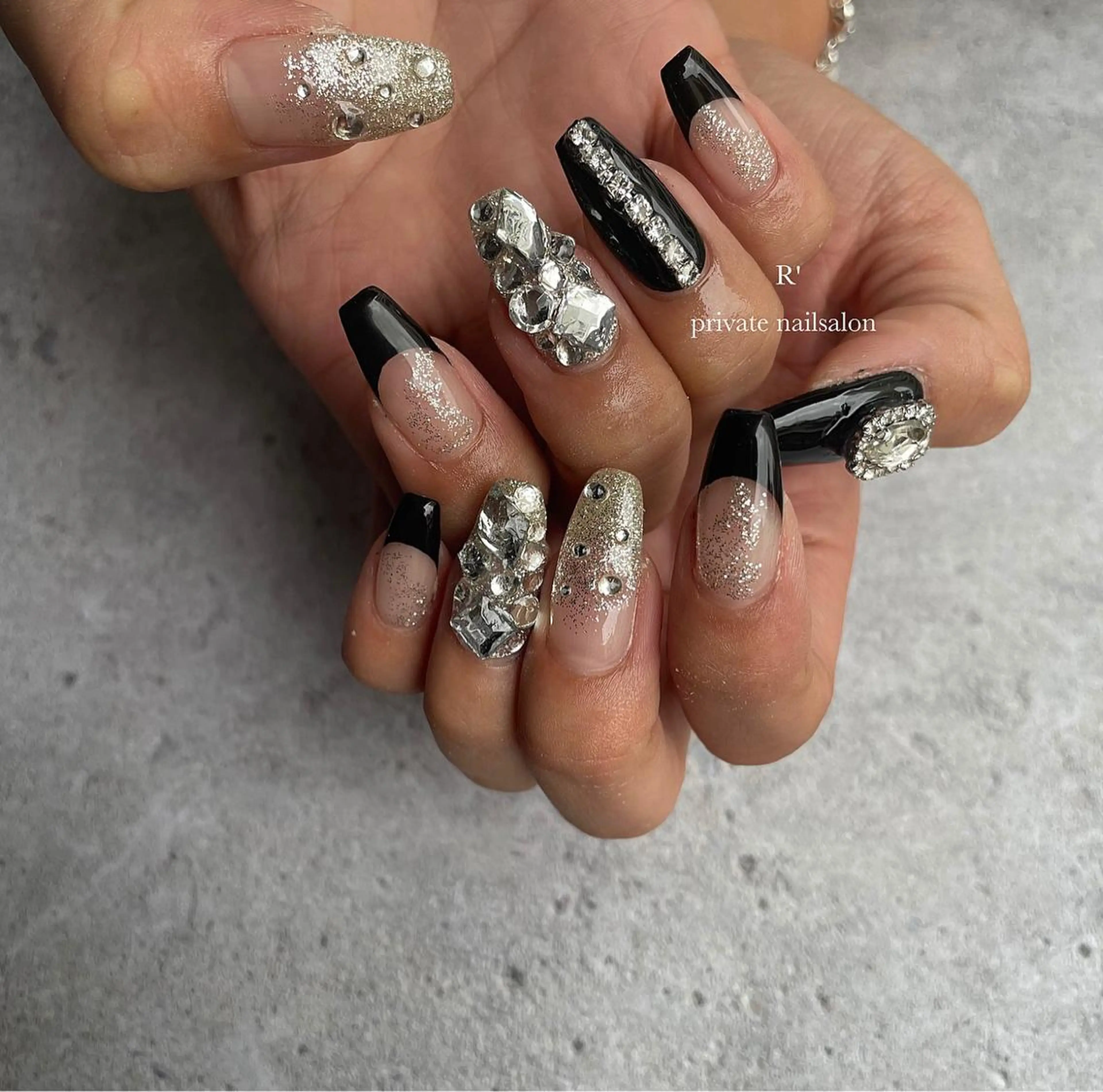 ネイル 持ち込み Bersinar nail所属・Bersinar nail(rina)のネイルデザイン