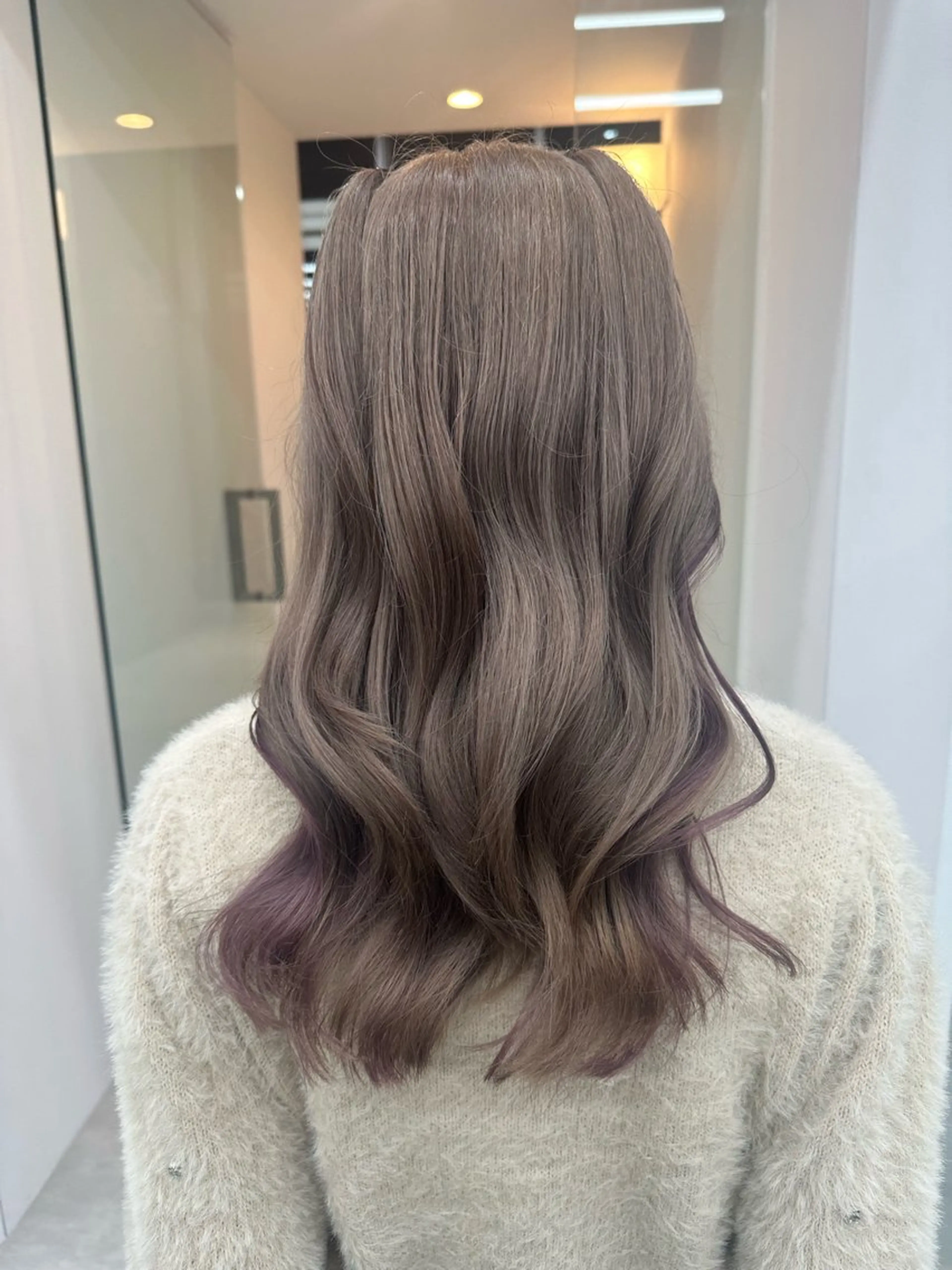 カラー ピンクカラー ヘアカラー 大塚 夏生のヘアスタイル
