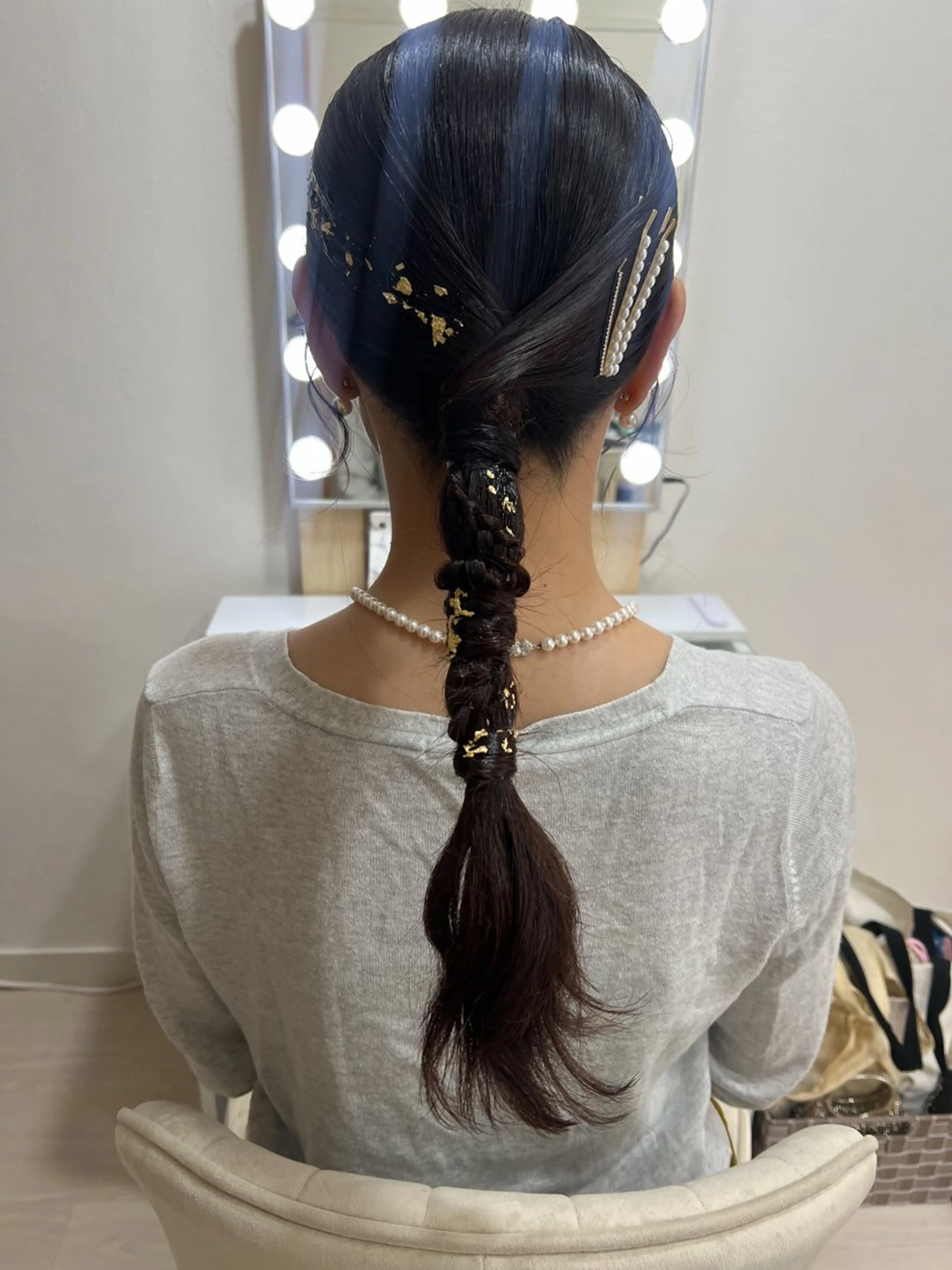 ロング ヘアセット ヘアメイク🎀 佐野 妃都美のヘアスタイル