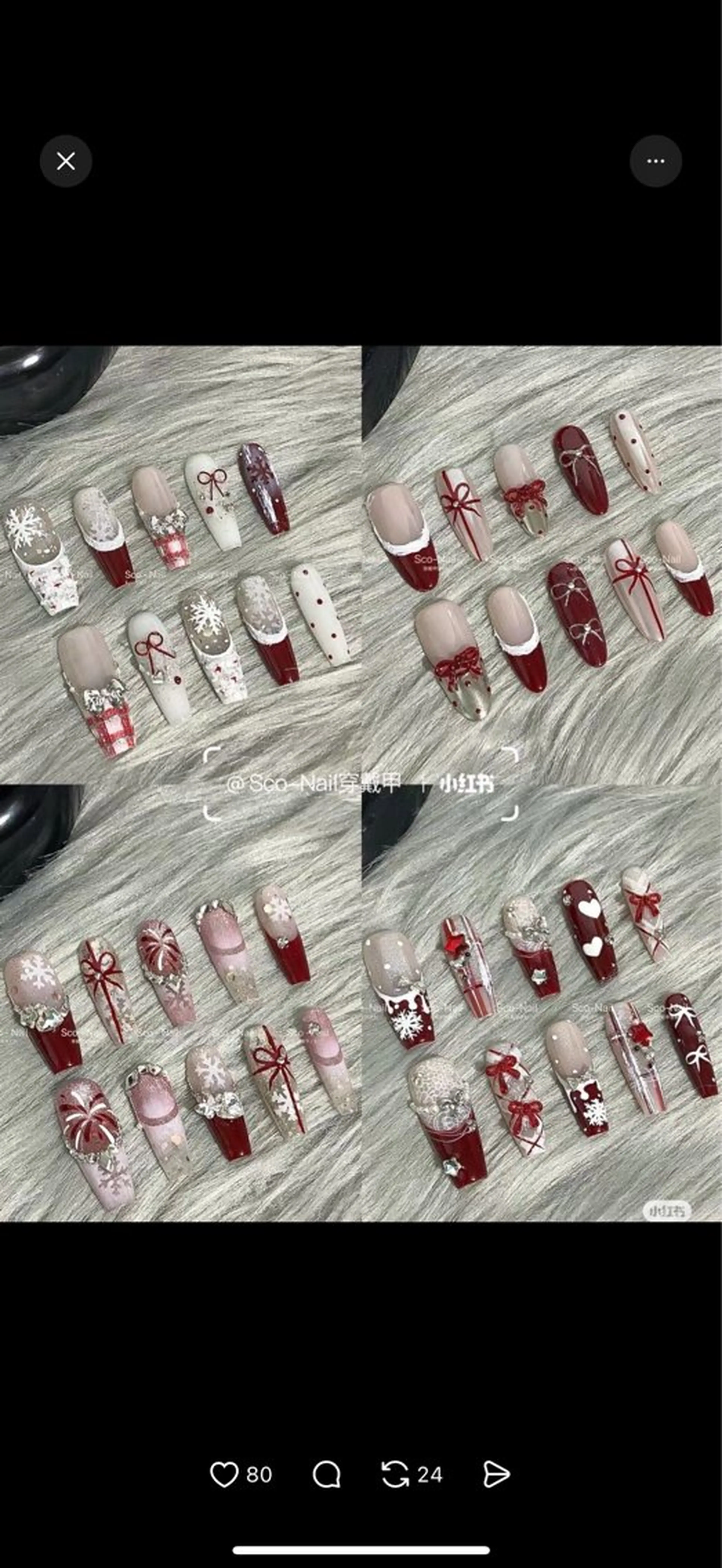 セミロング ハンドネイル Bibi beauty spa Osaka所属・Bibi nail Osakaのネイルデザイン